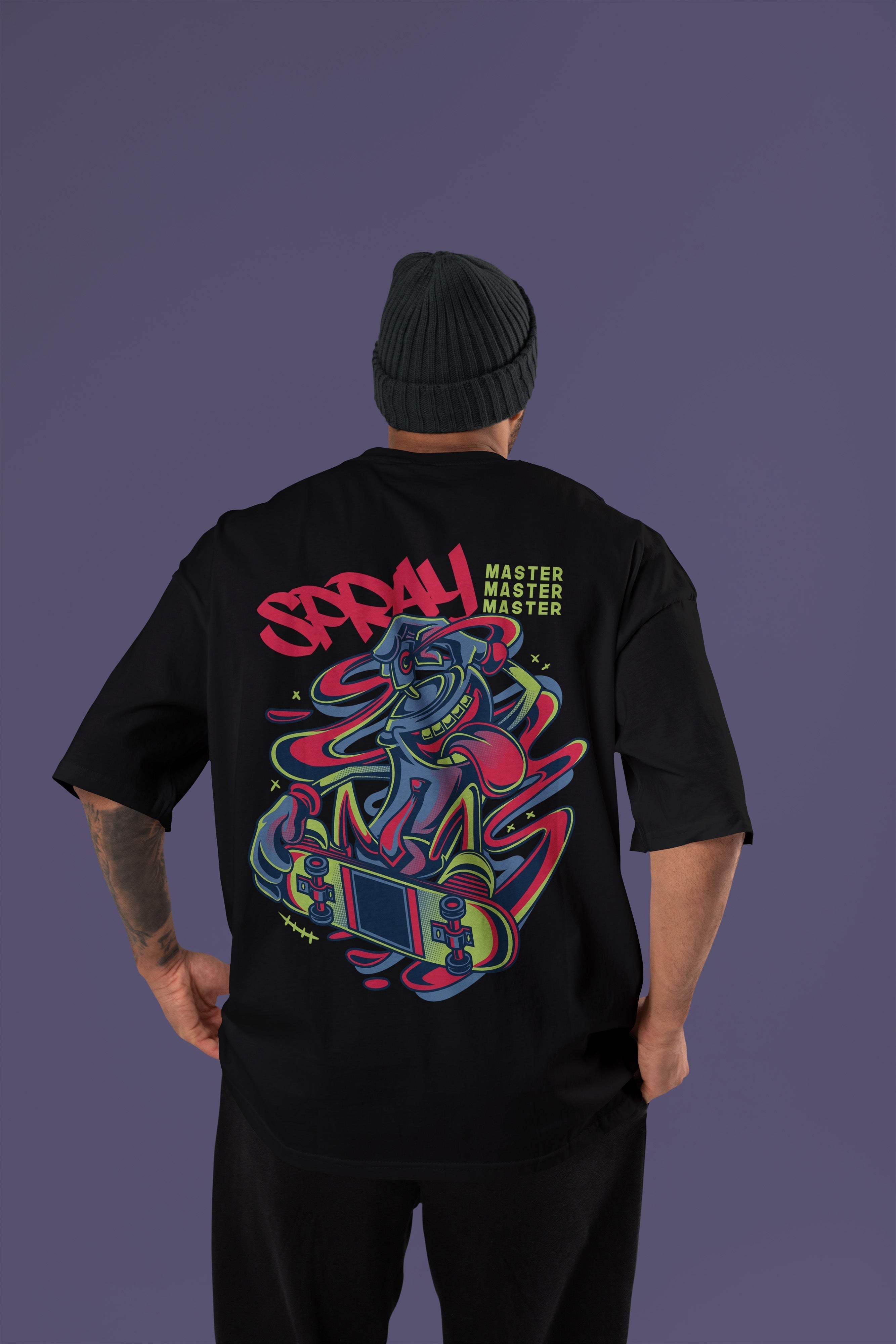 SPRAY Tshirt (Black)