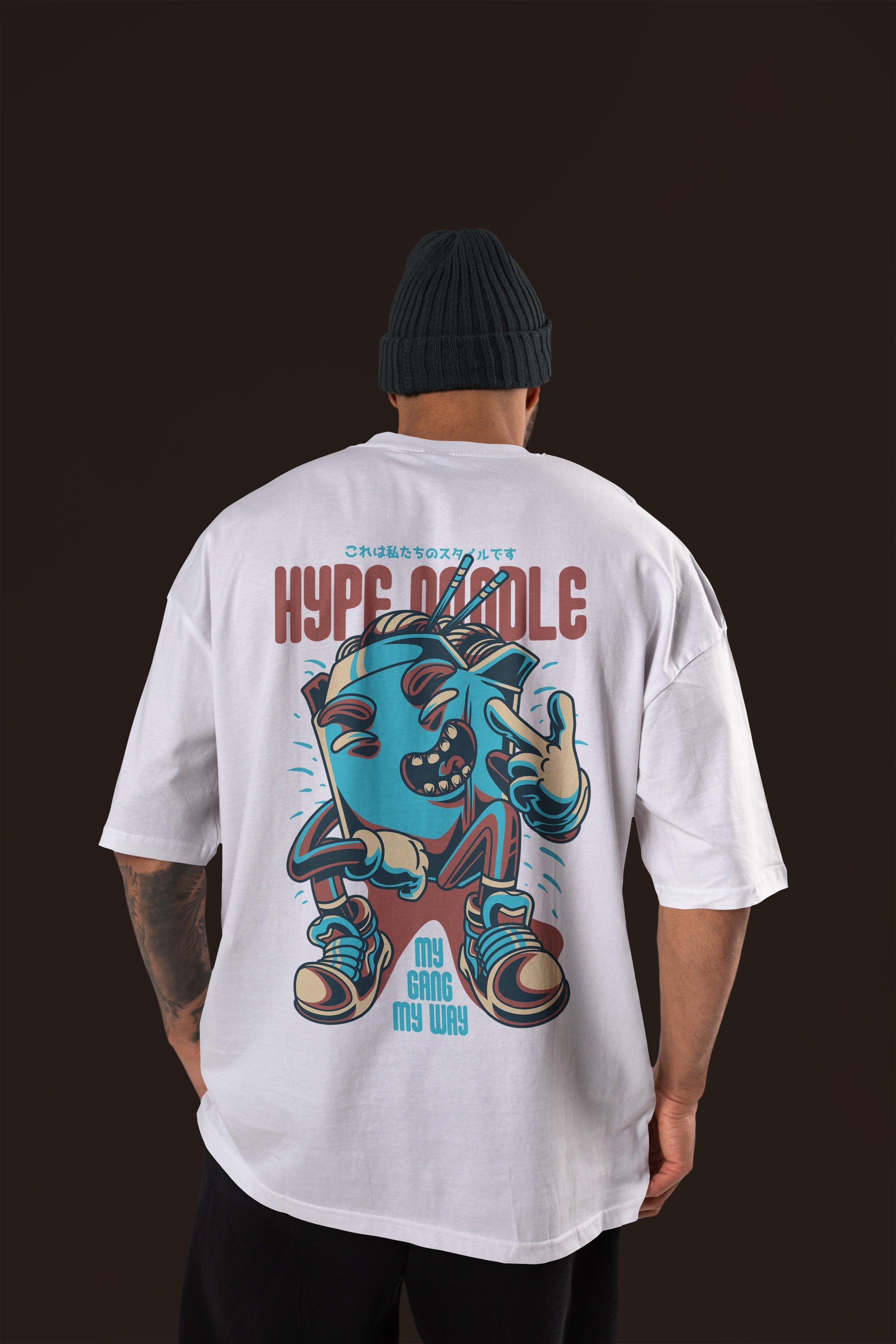 HYPE NOODLE Tshirt (White)