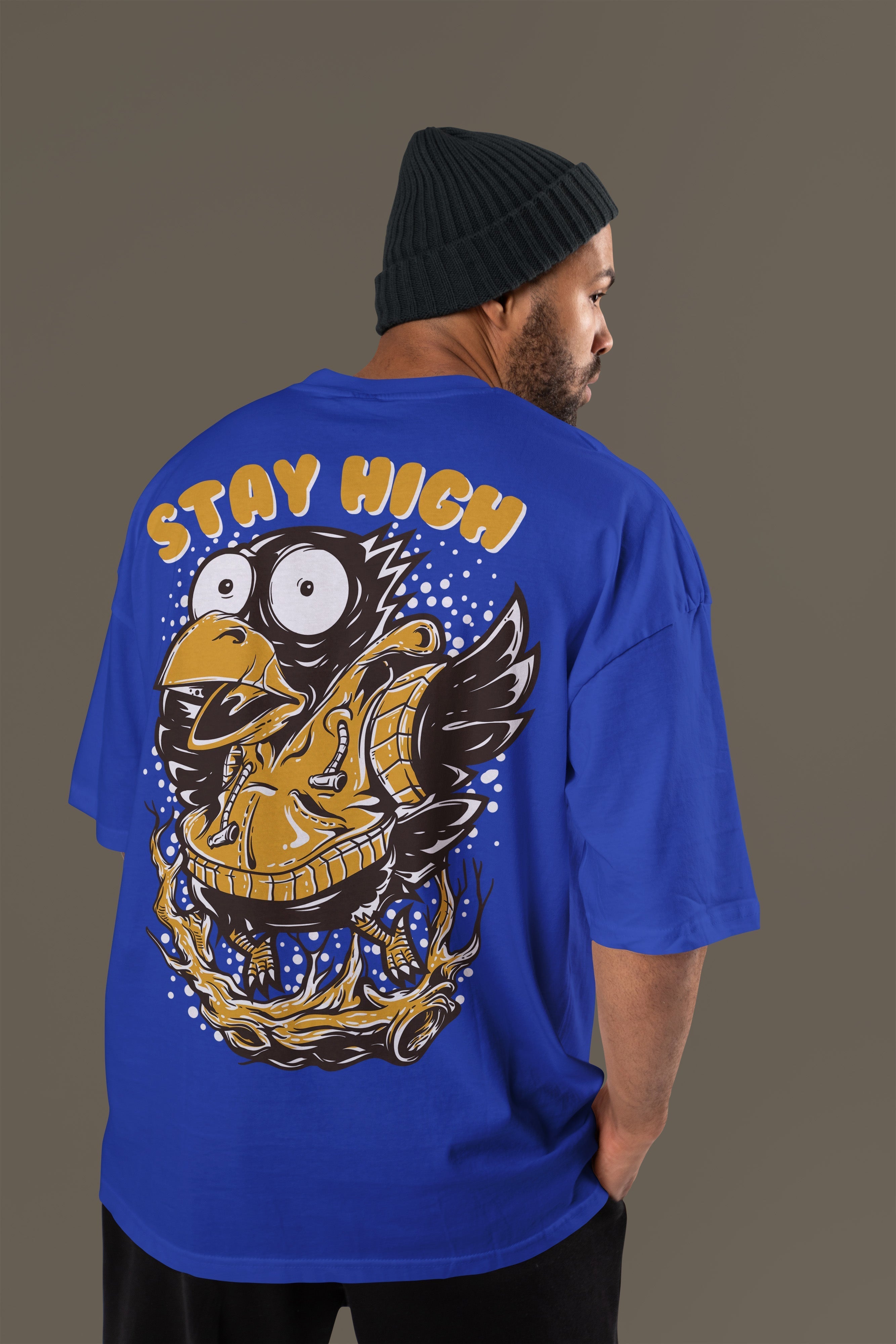 STAY HIGH Tshirt (Royal Blue)