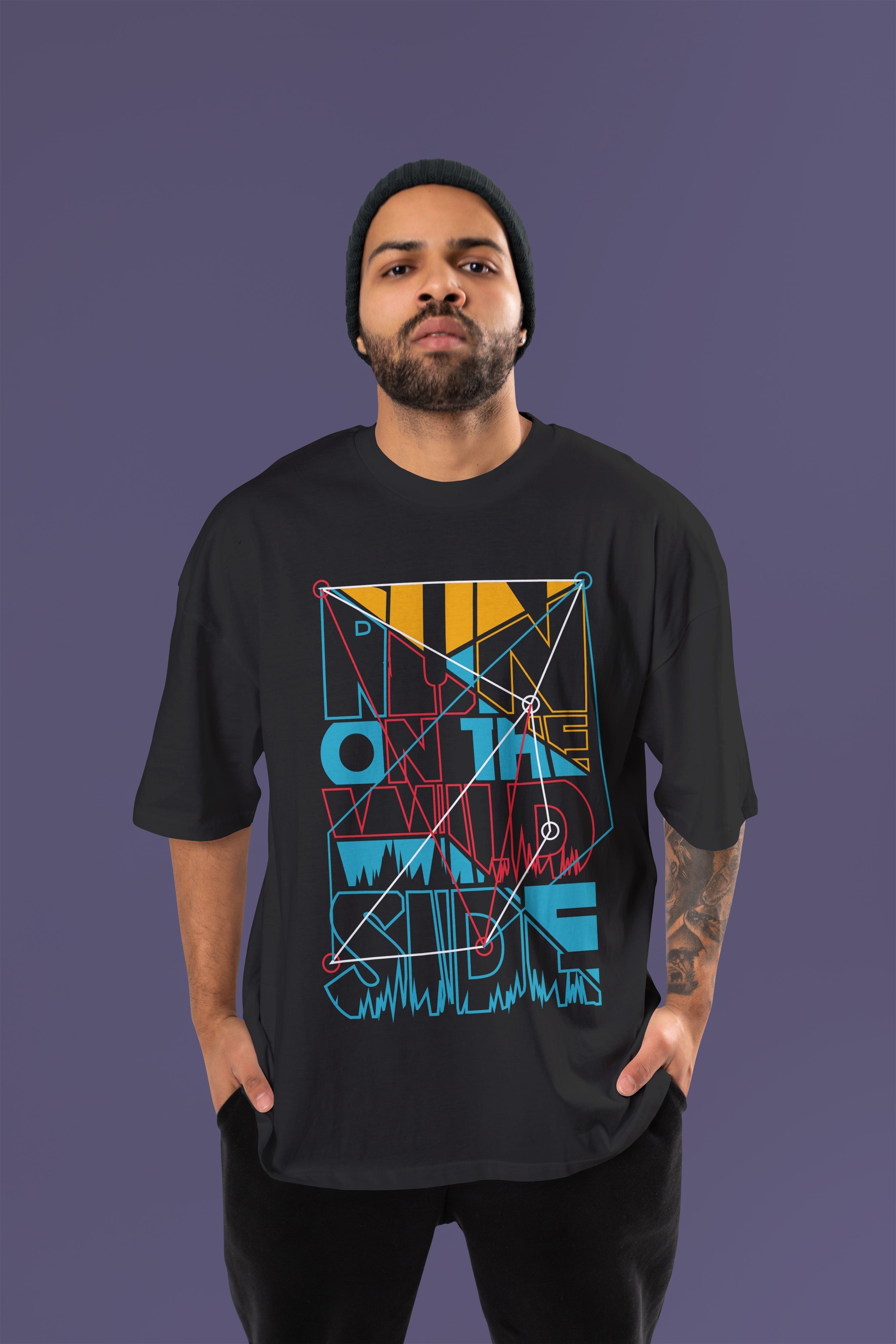 WILD Oversize Tshirt (Black)