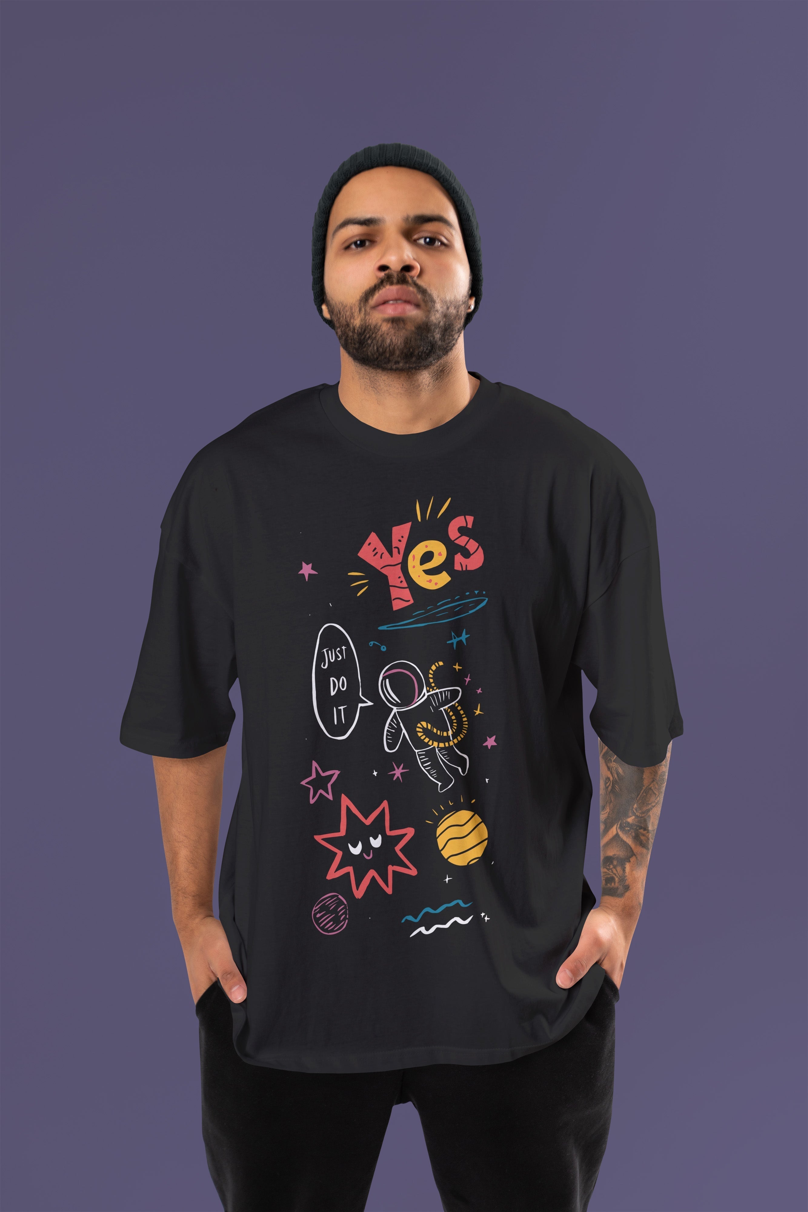 JUST DO IT Tshirt (Black)