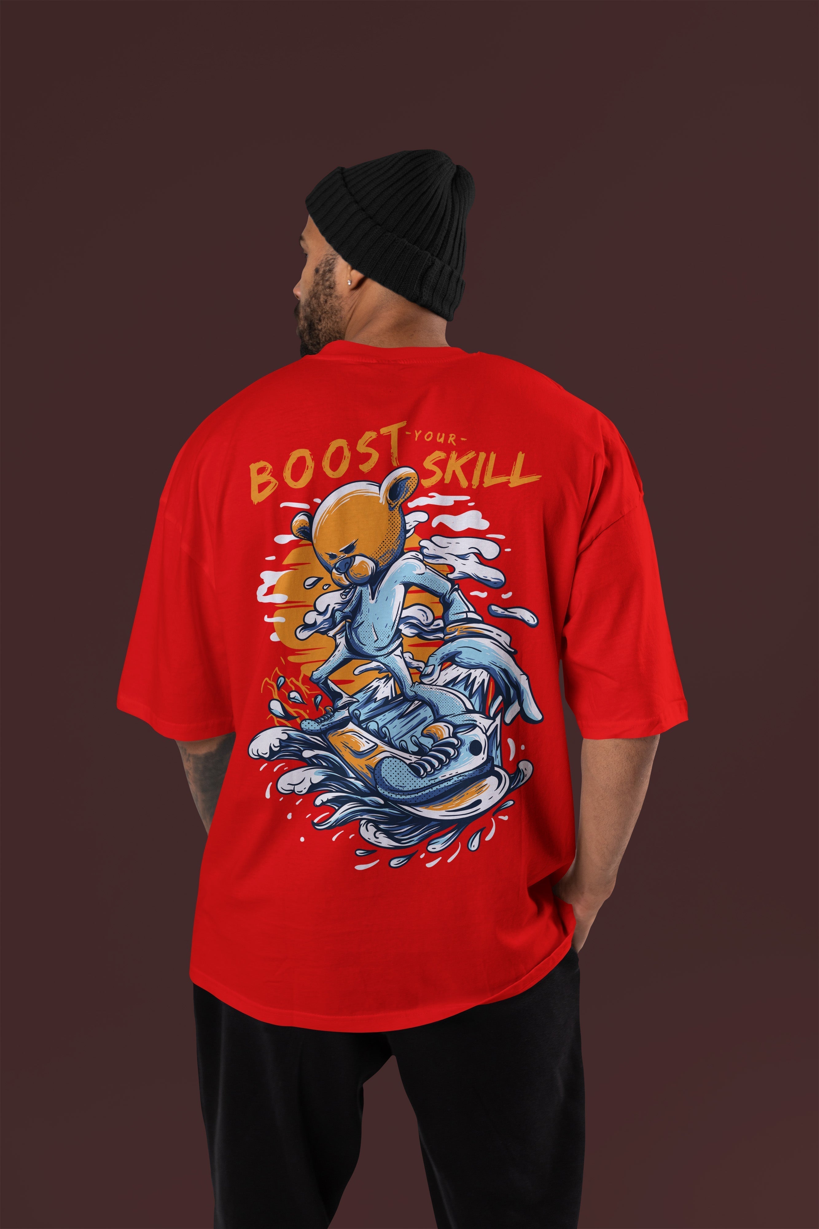 BOOST SKILL Tshirt (Red)