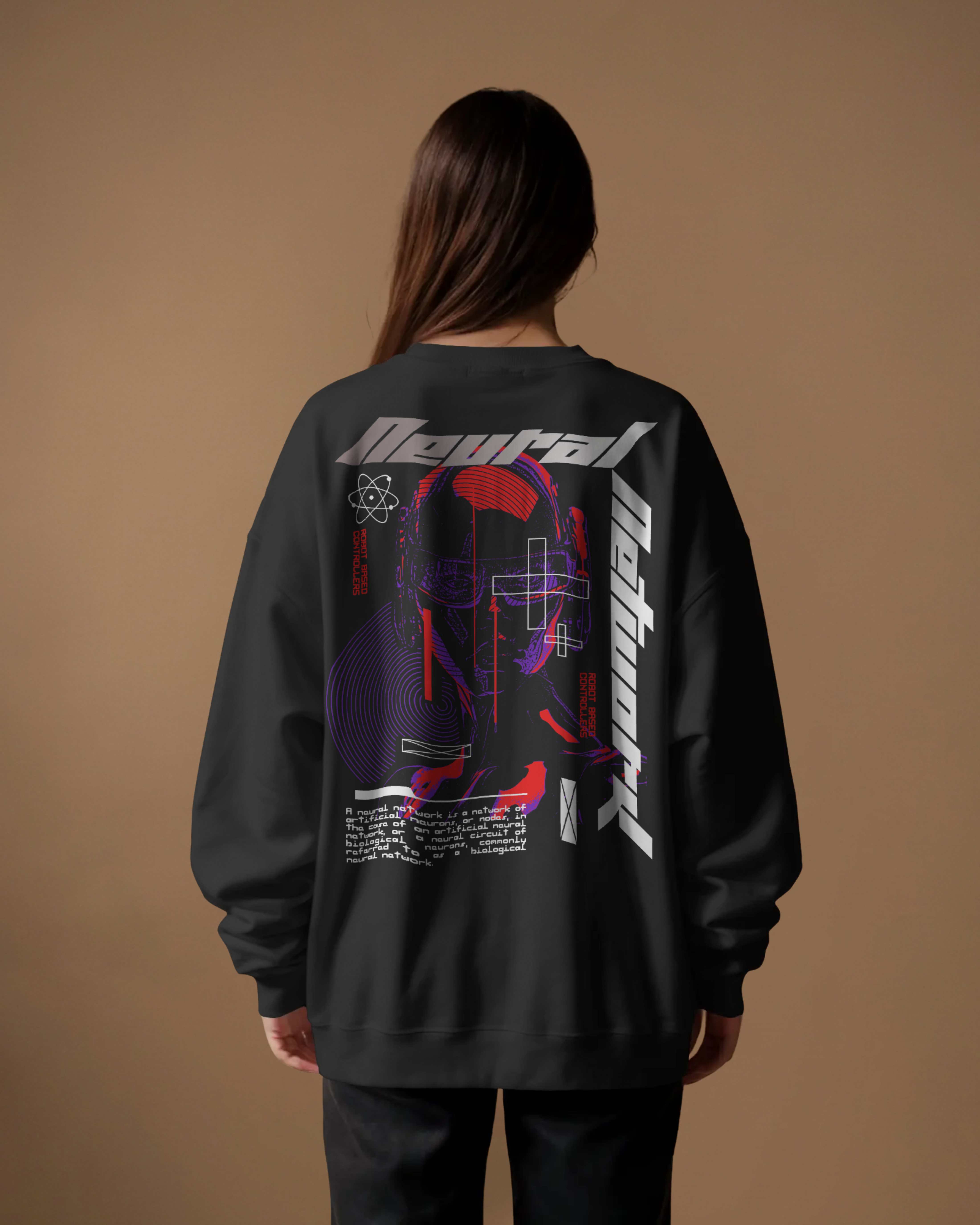 NEURAL NETWORK Sweatshirt (Black)