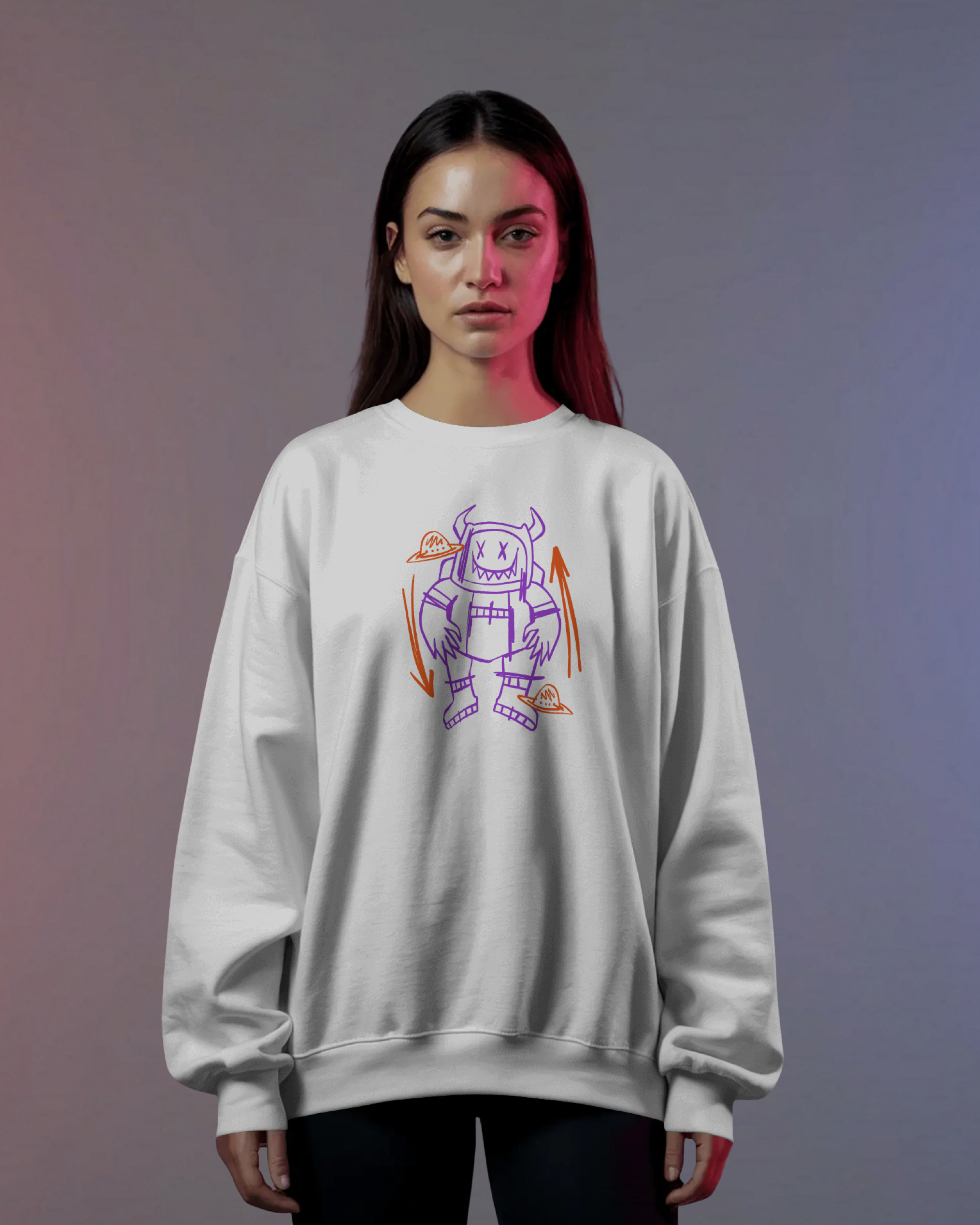 ENERGY Sweatshirt (White)