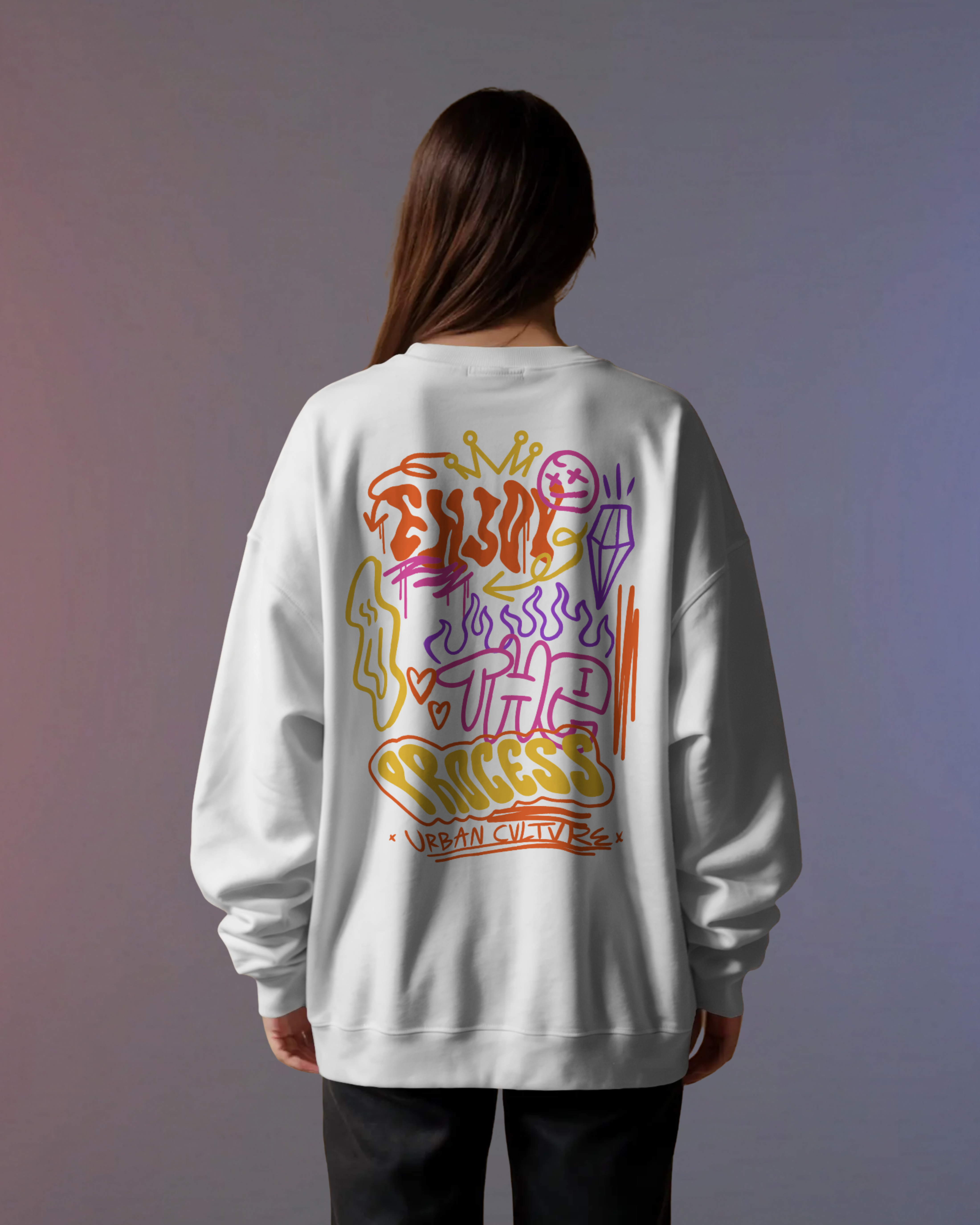 PROCESS Sweatshirt (White)