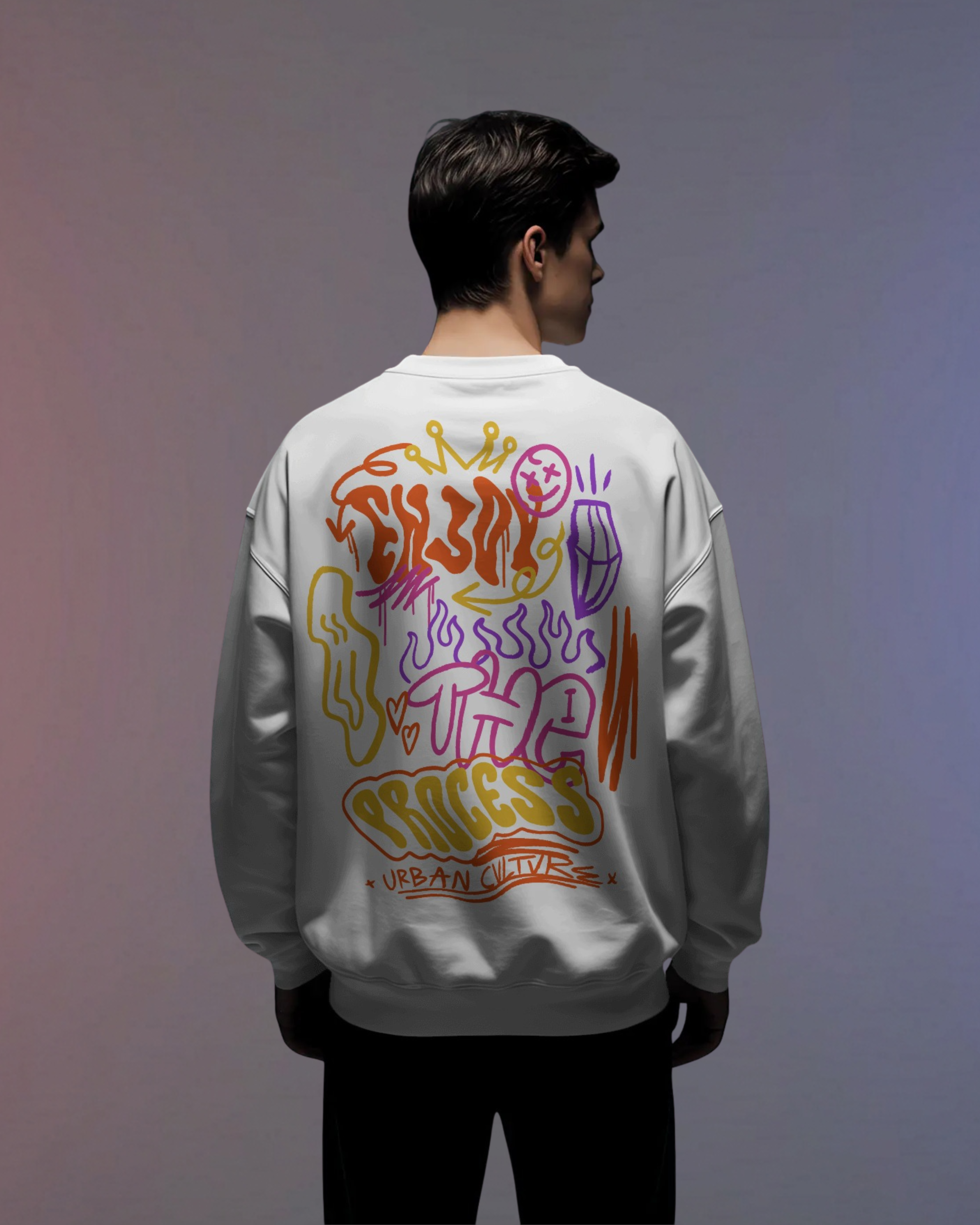 PROCESS Sweatshirt (White)