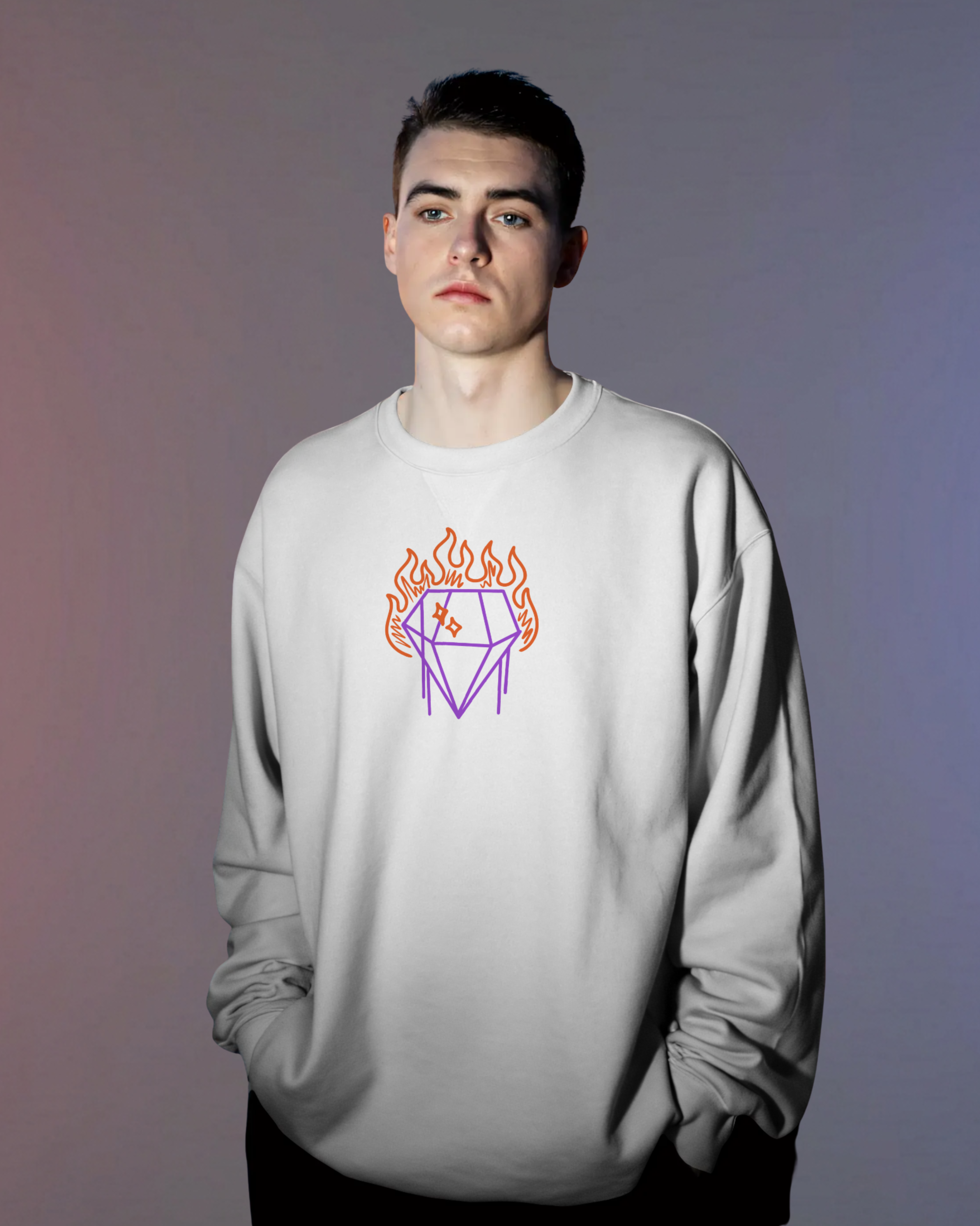 PROCESS Sweatshirt (White)