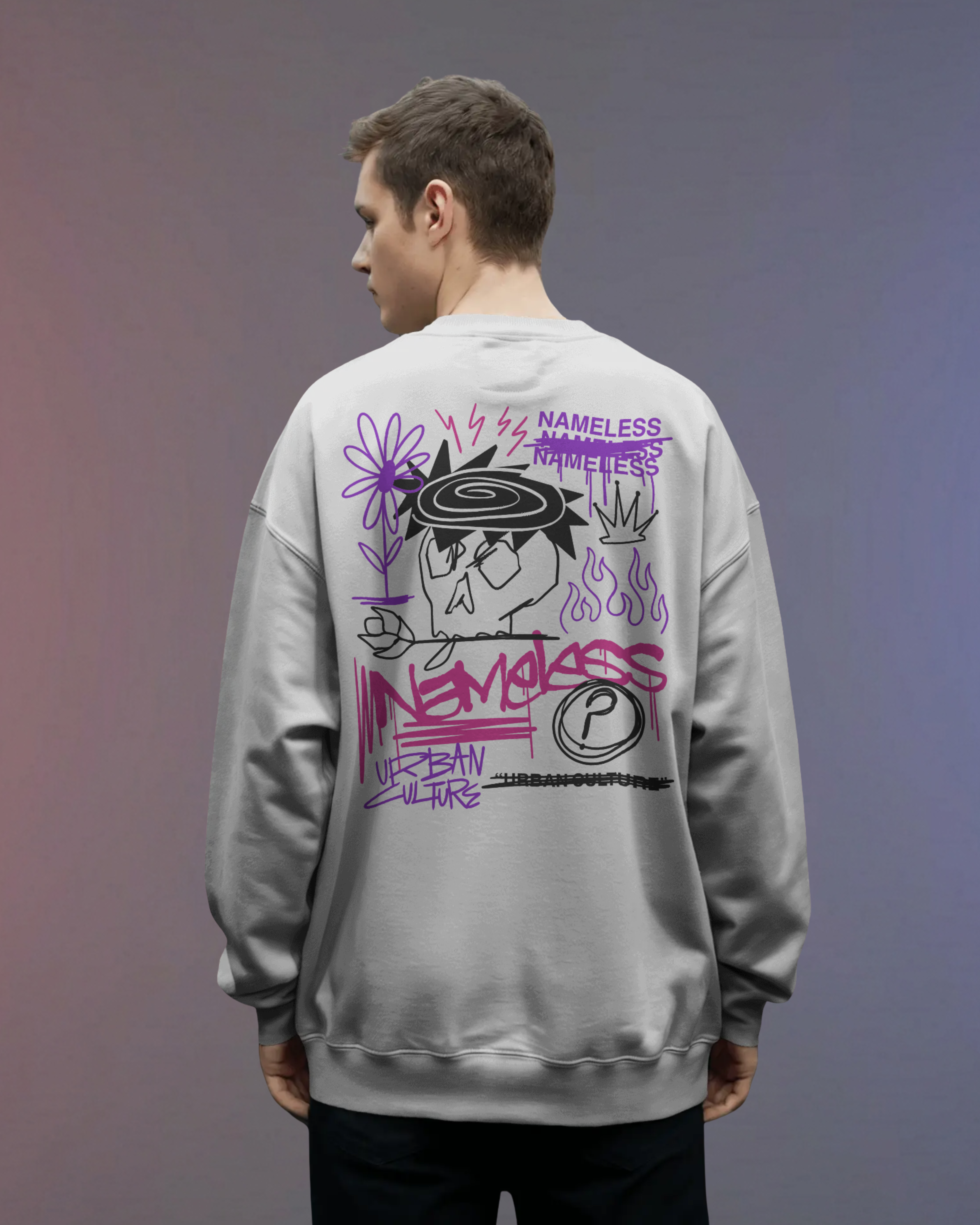 WOLF Sweatshirt (White)