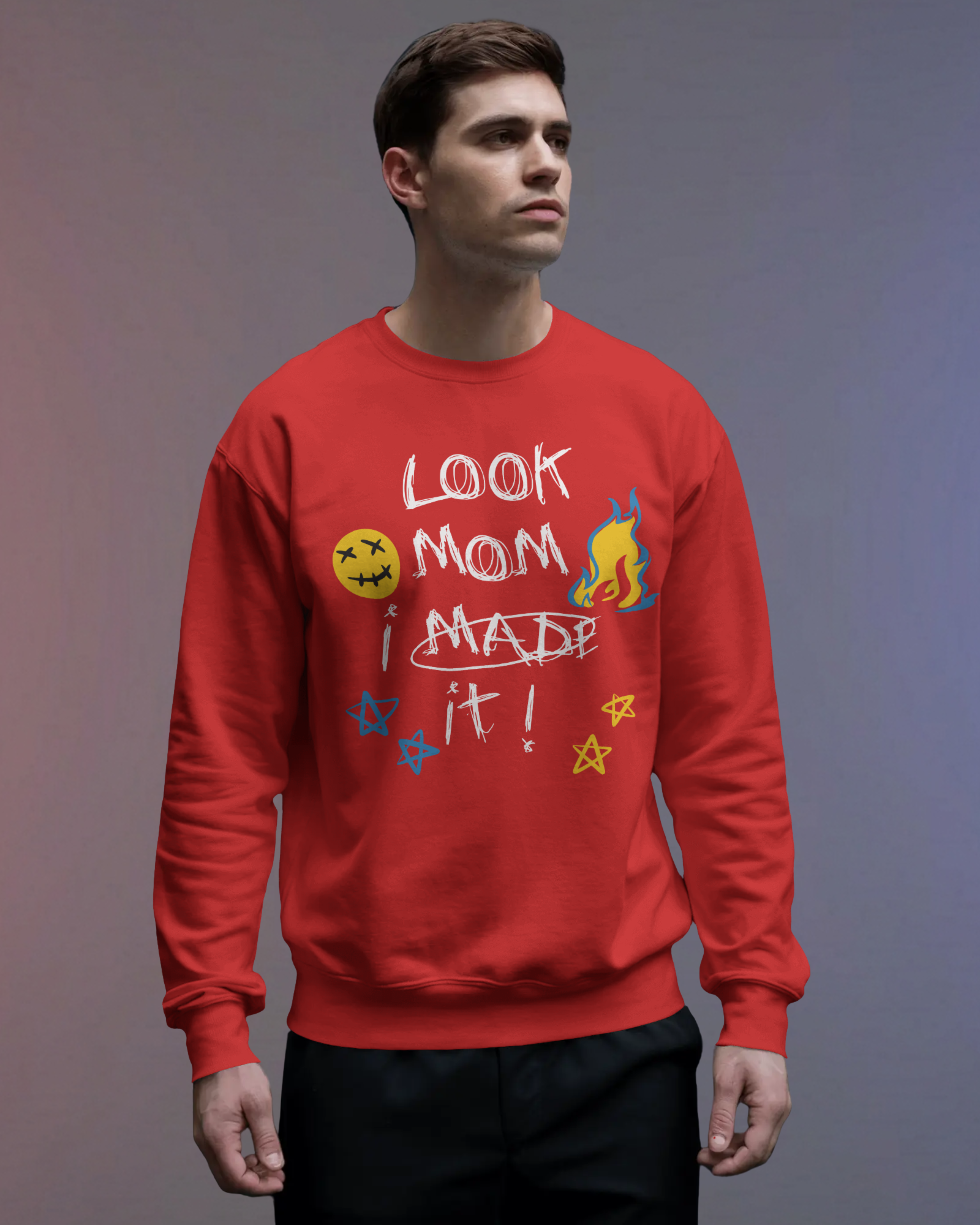 MOM Sweatshirt (Red)