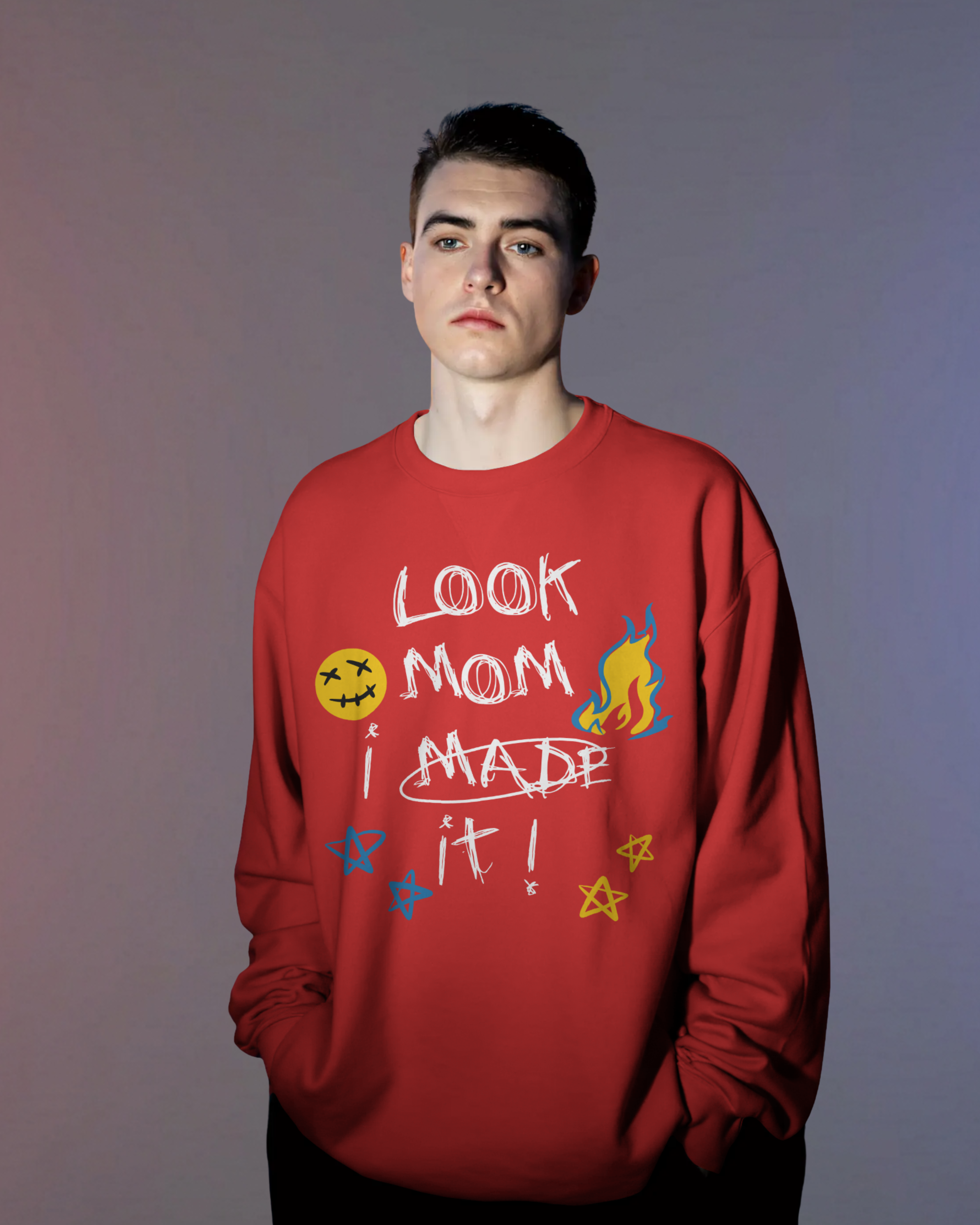 MOM Sweatshirt (Red)