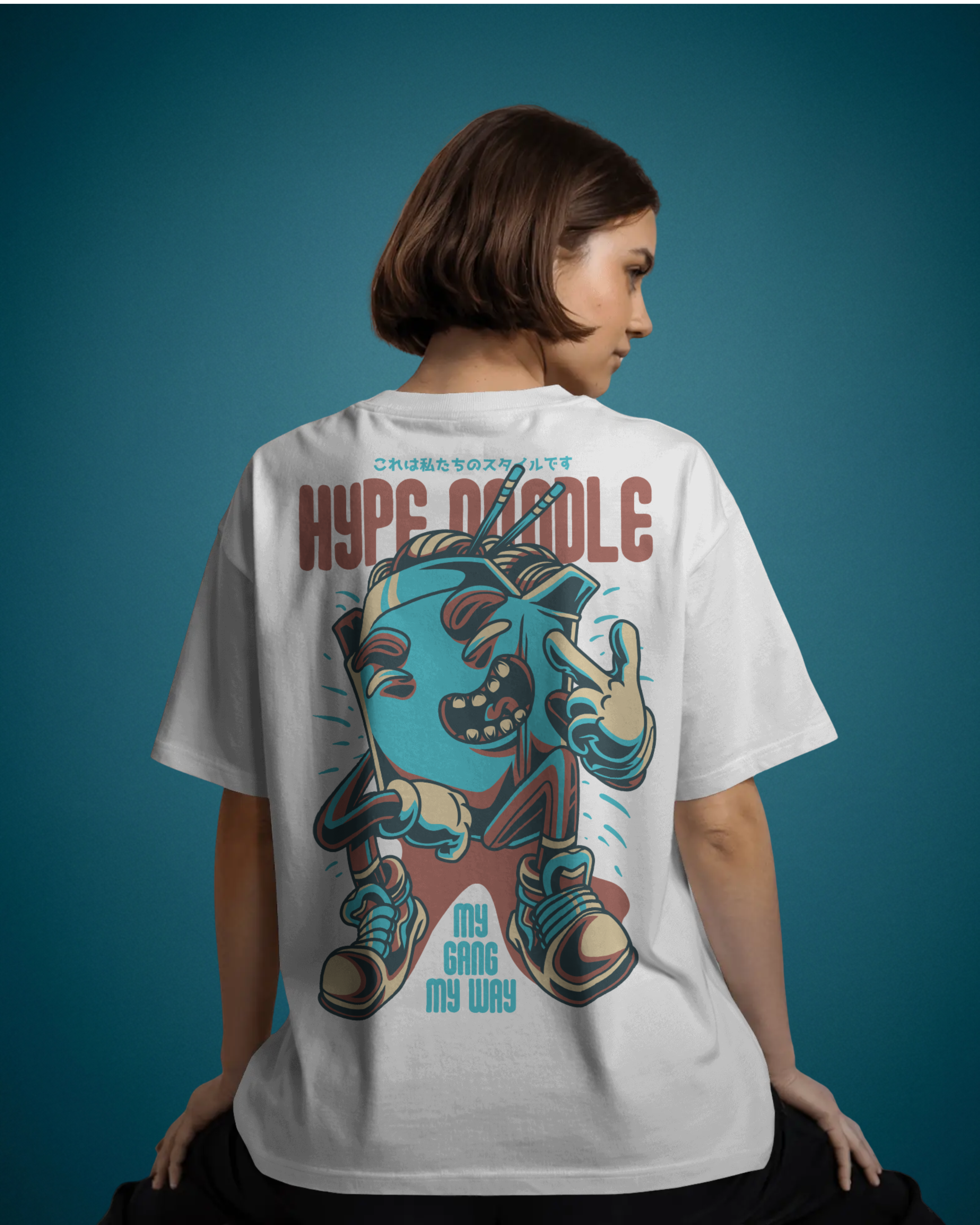 HYPE NOODLE Tshirt (White)