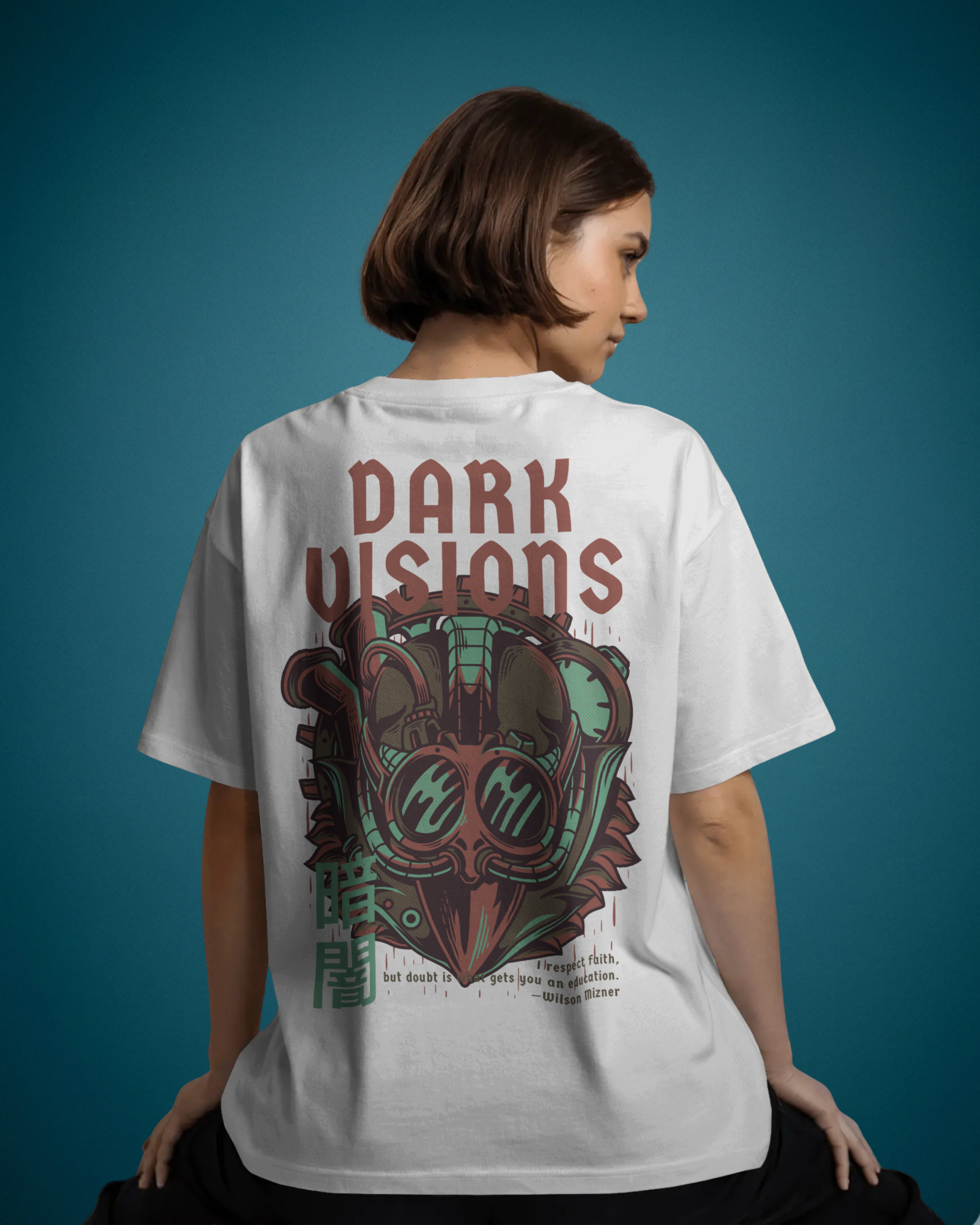 DARK VISIONS Tshirt (White)