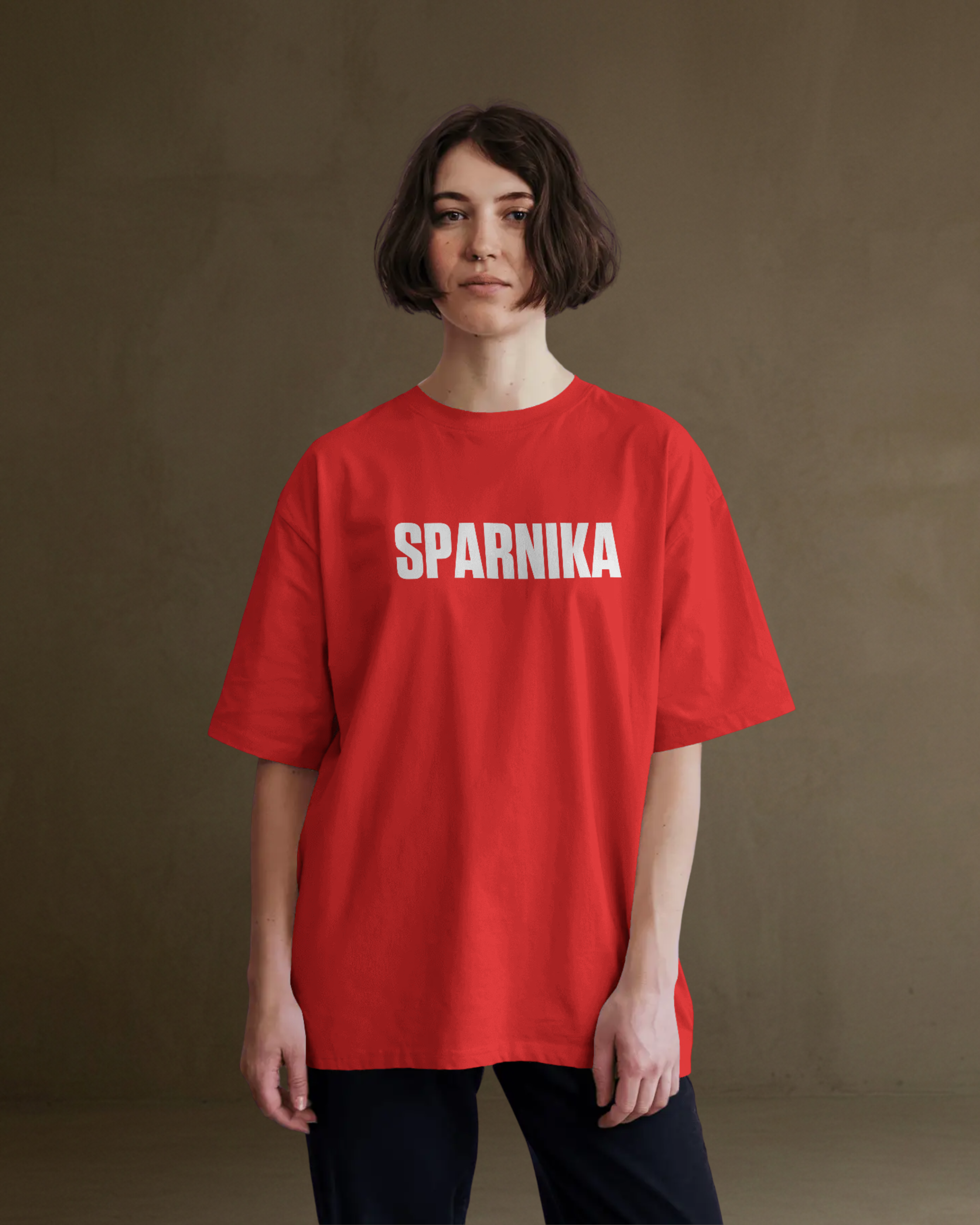 MIND Oversize Tshirt (Red)