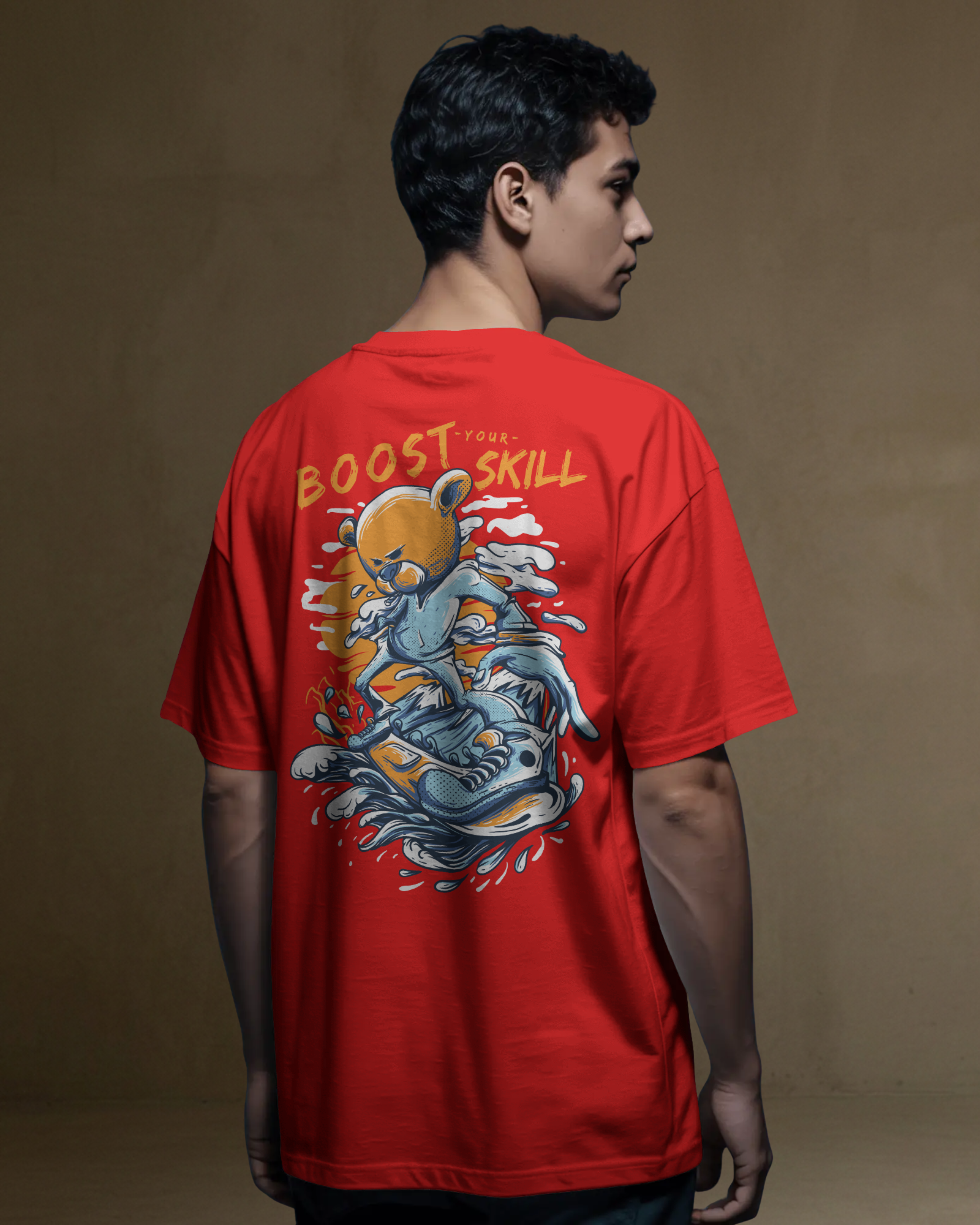 BOOST SKILL Tshirt (Red)