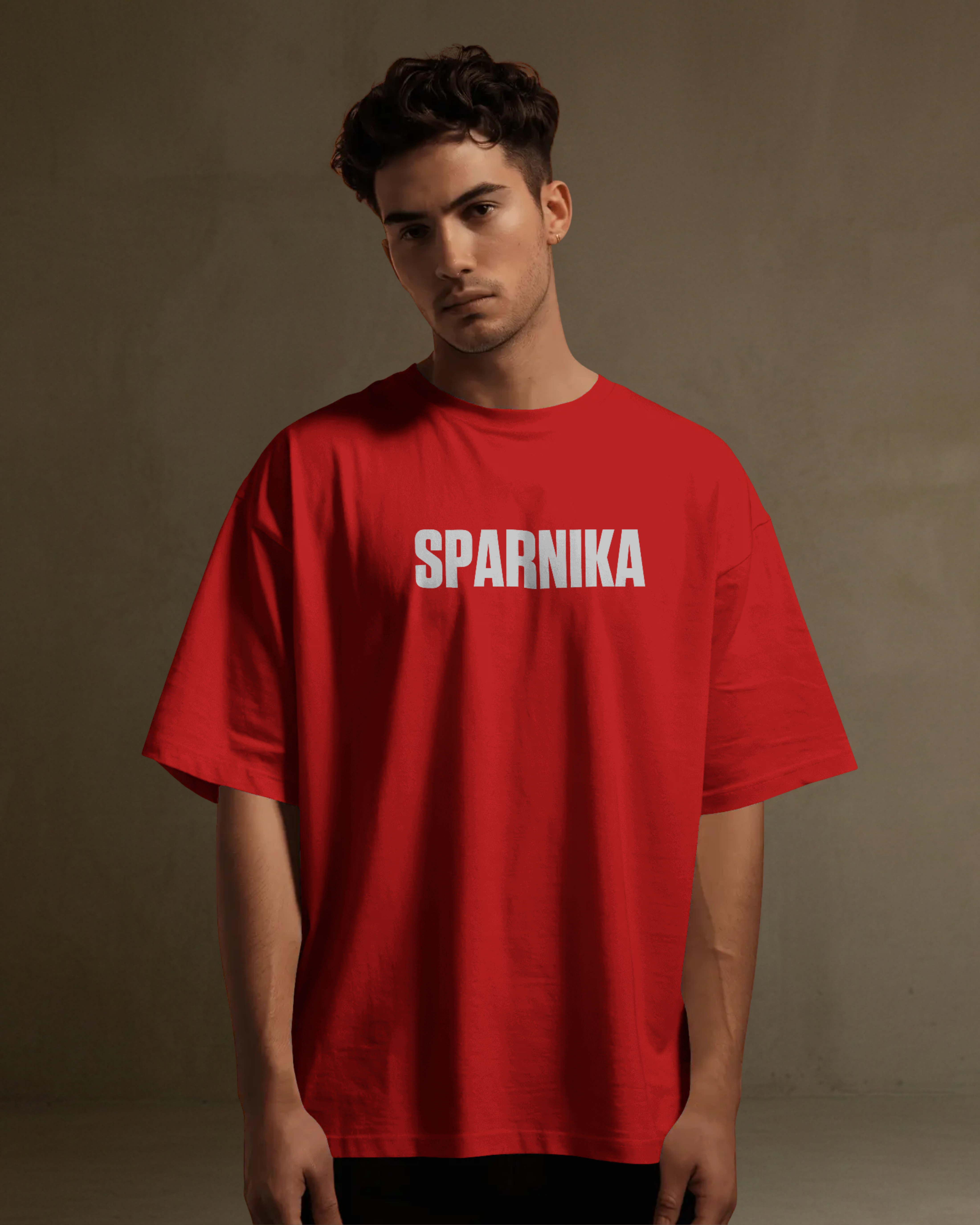 MIND Oversize Tshirt (Red)
