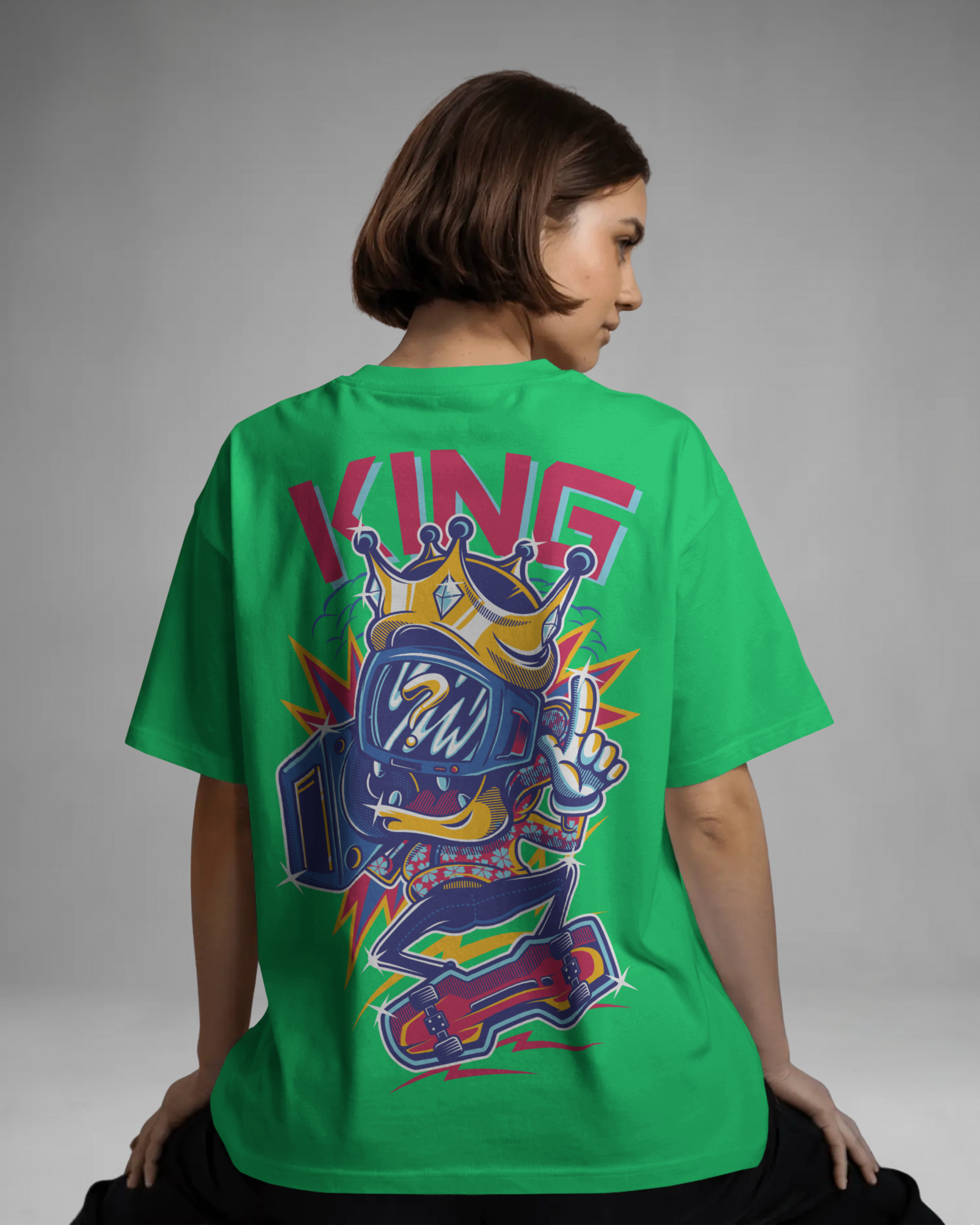 KING Tshirt (Emerald Green)