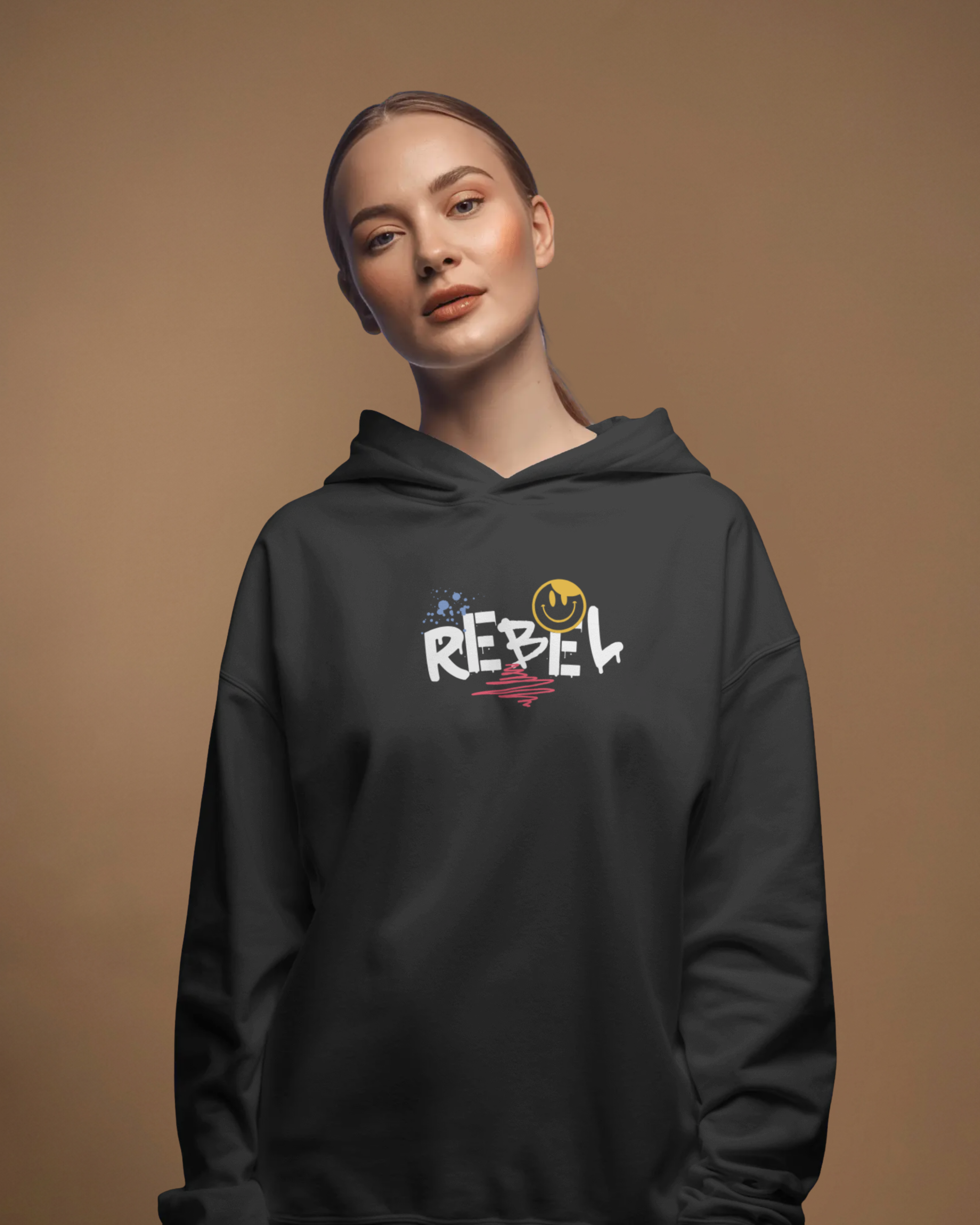 REBEL Hoodie (Black)