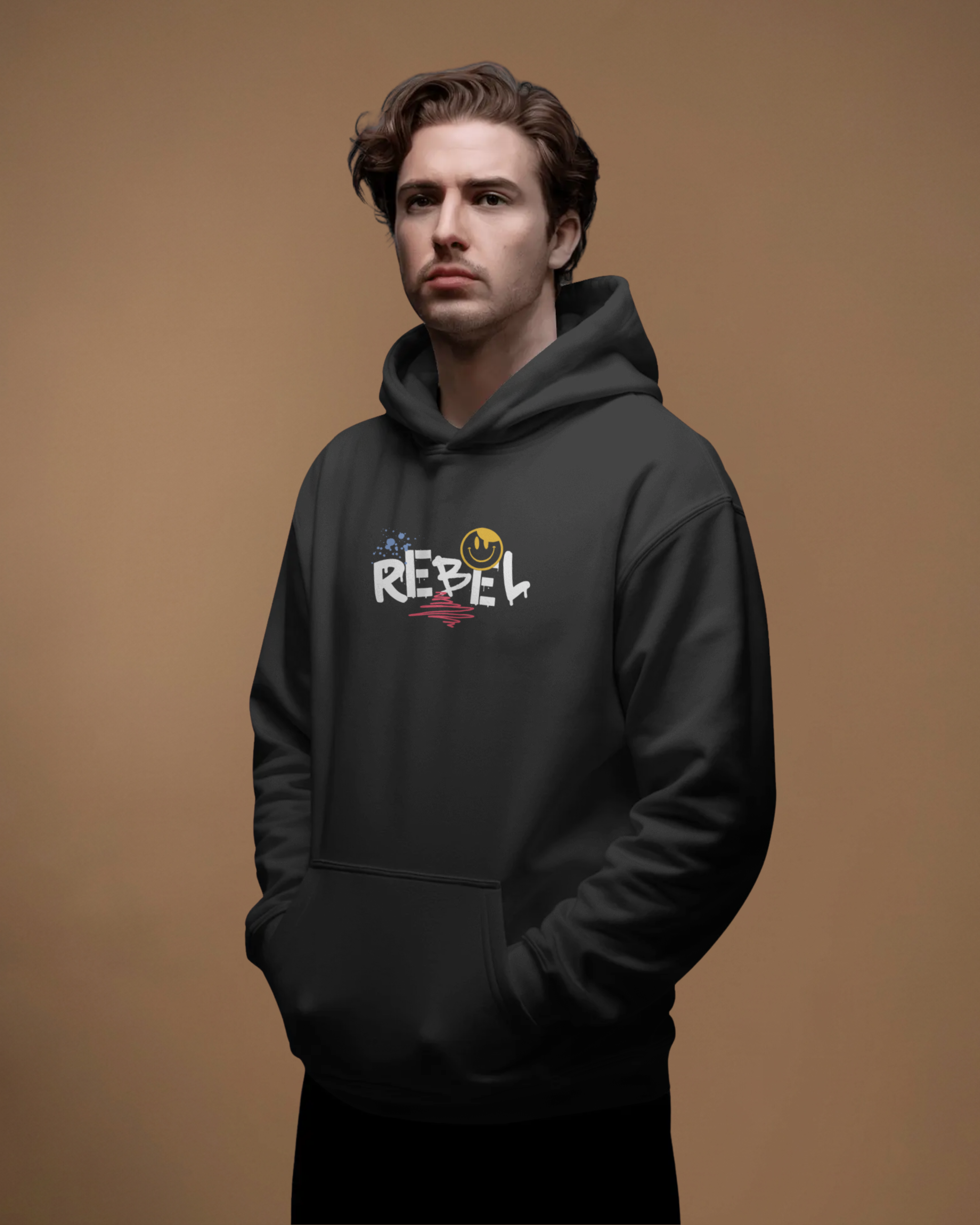 REBEL Hoodie (Black)
