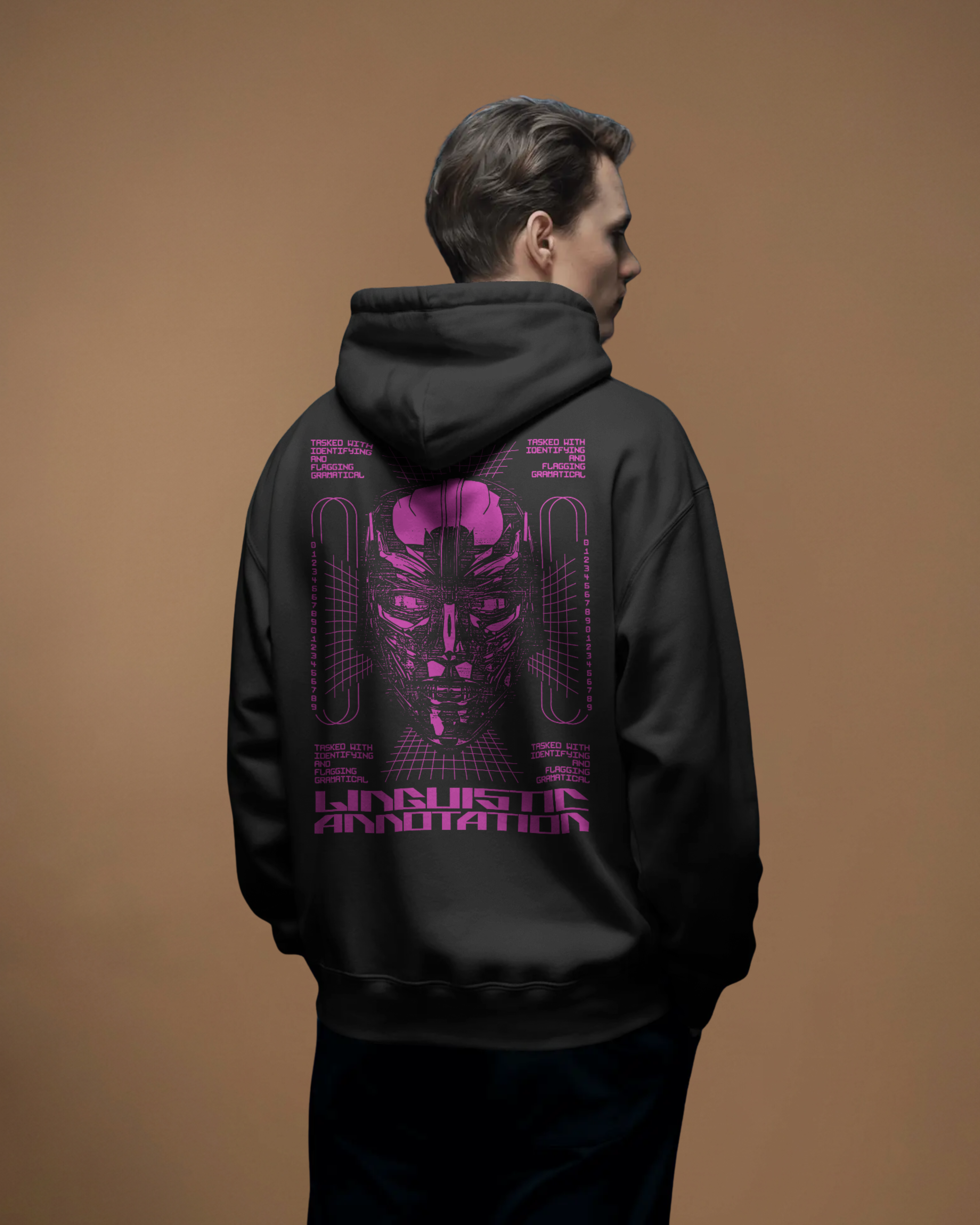 LINGUISTIC Hoodie (Black)
