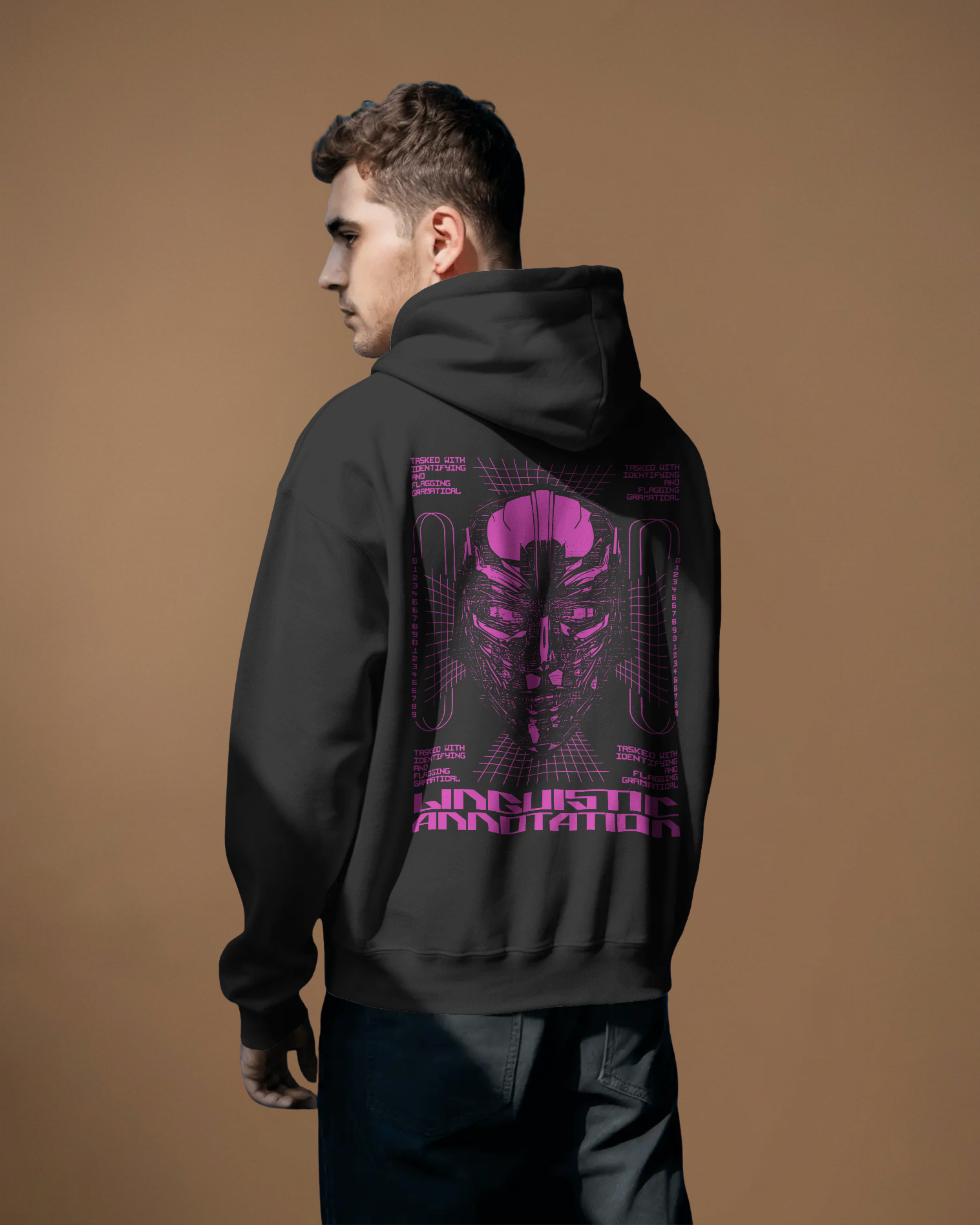 LINGUISTIC Hoodie (Black)