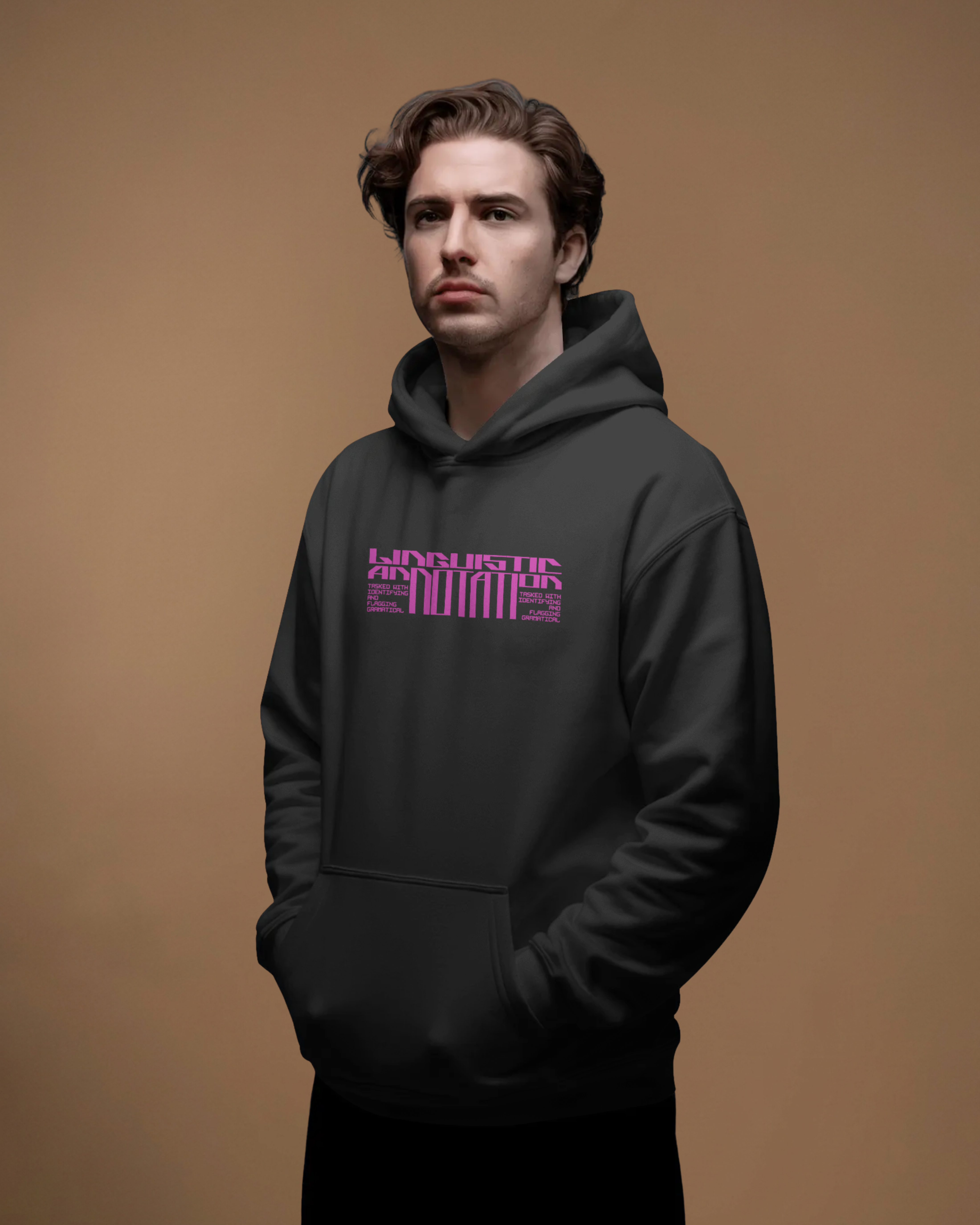LINGUISTIC Hoodie (Black)