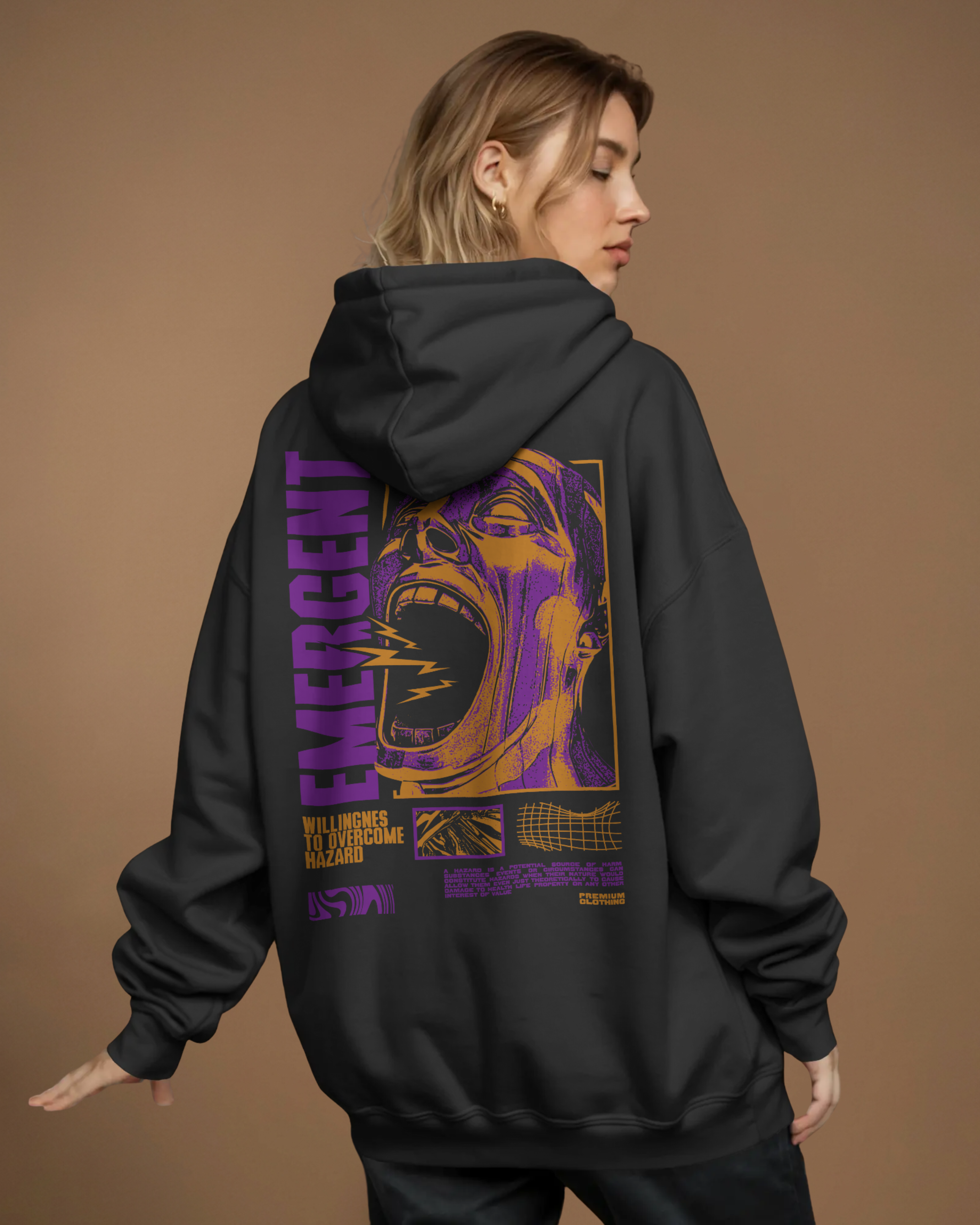 EMERGENT Hoodie (Black)