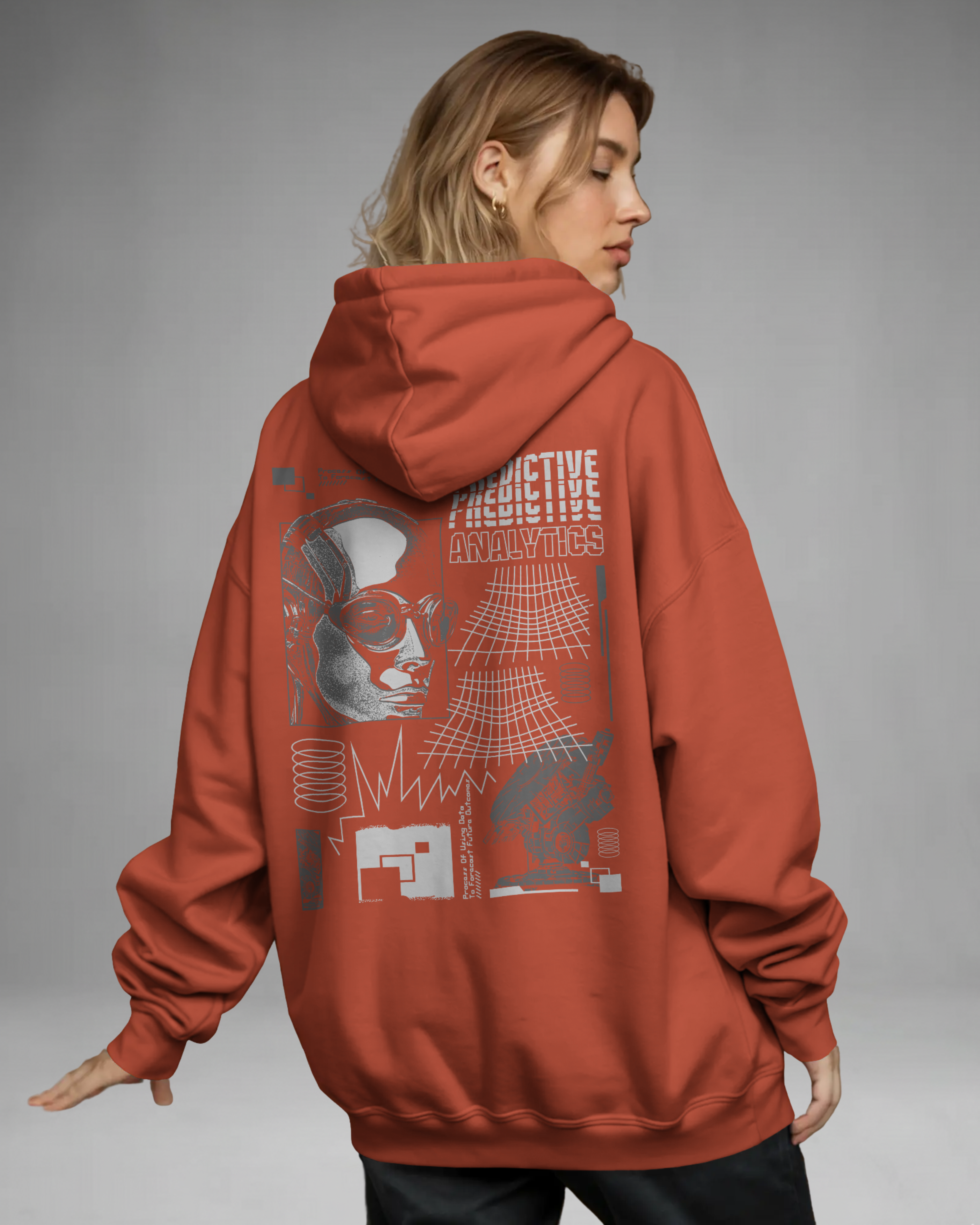 PREDICTIVE Hoodie (Orange)