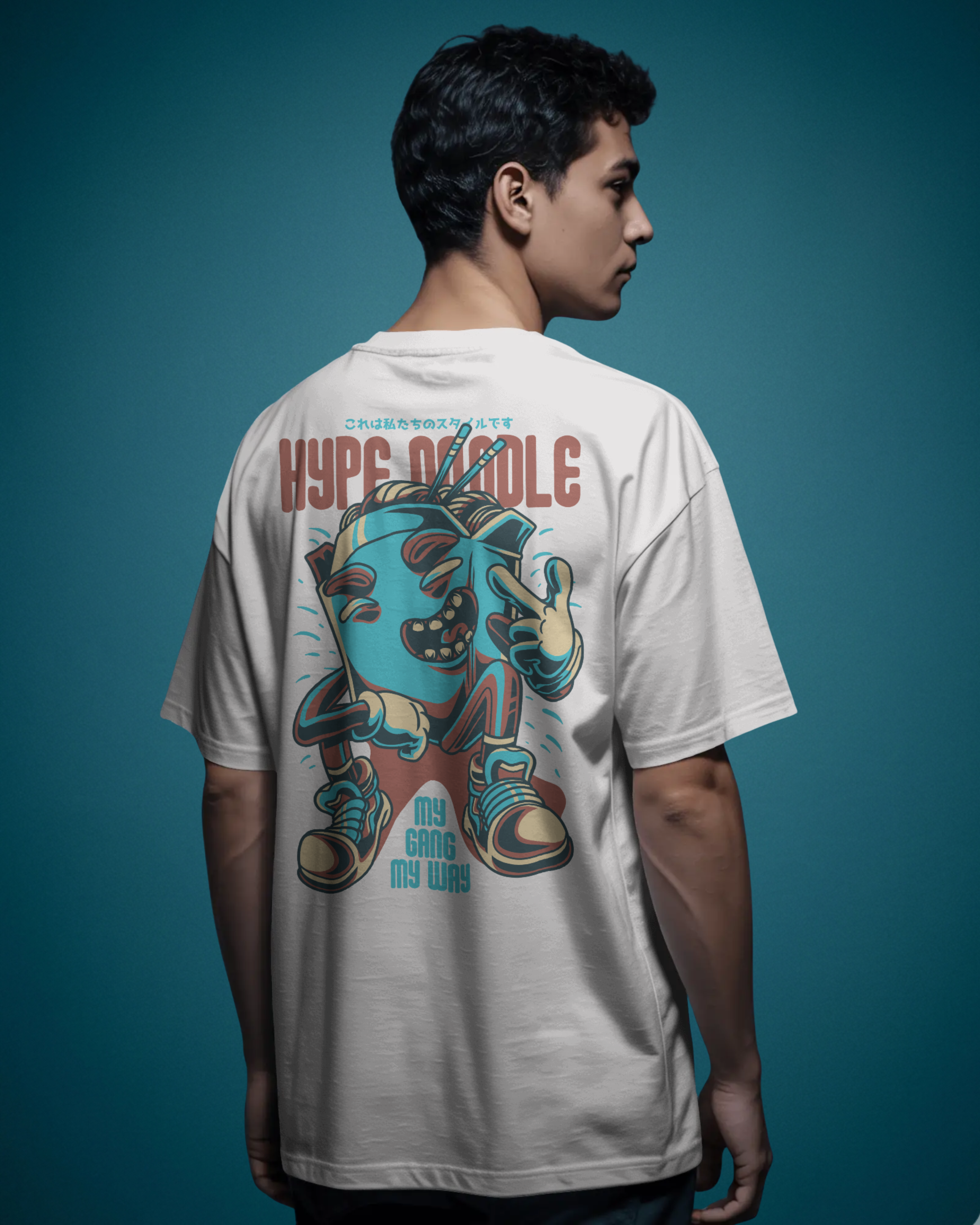 HYPE NOODLE Tshirt (White)