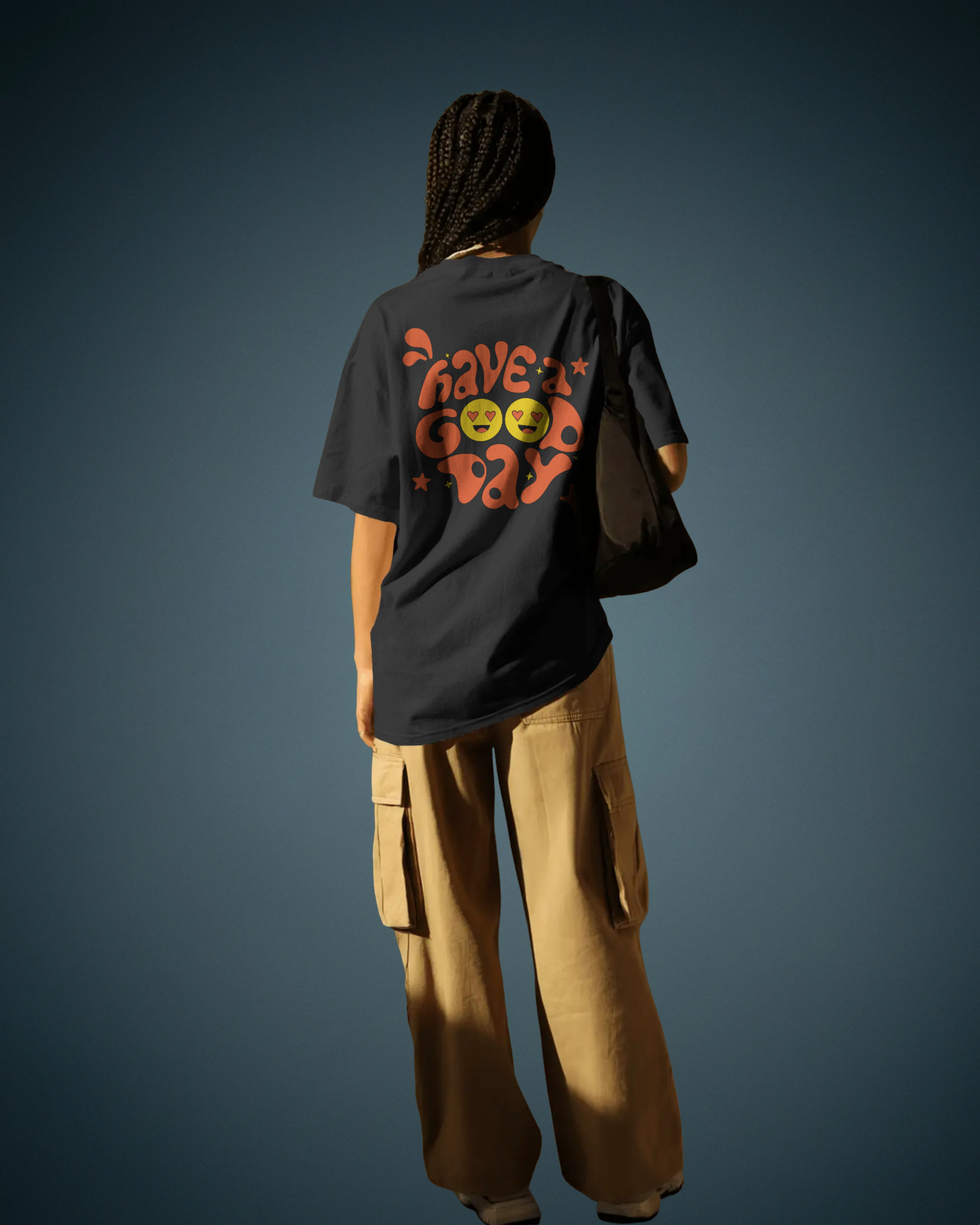 GOOD DAY Tshirt (Black)