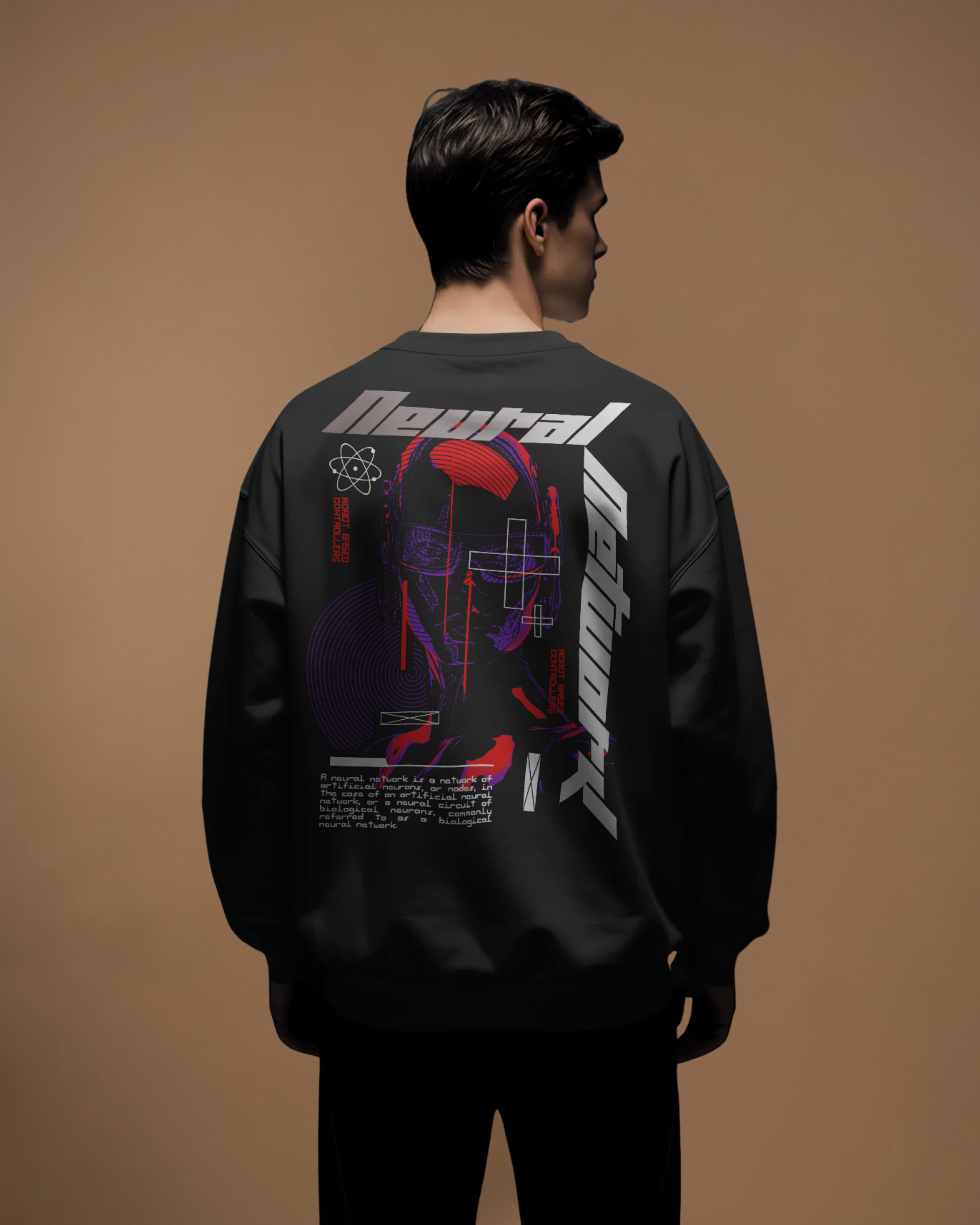 NEURAL NETWORK Sweatshirt (Black)