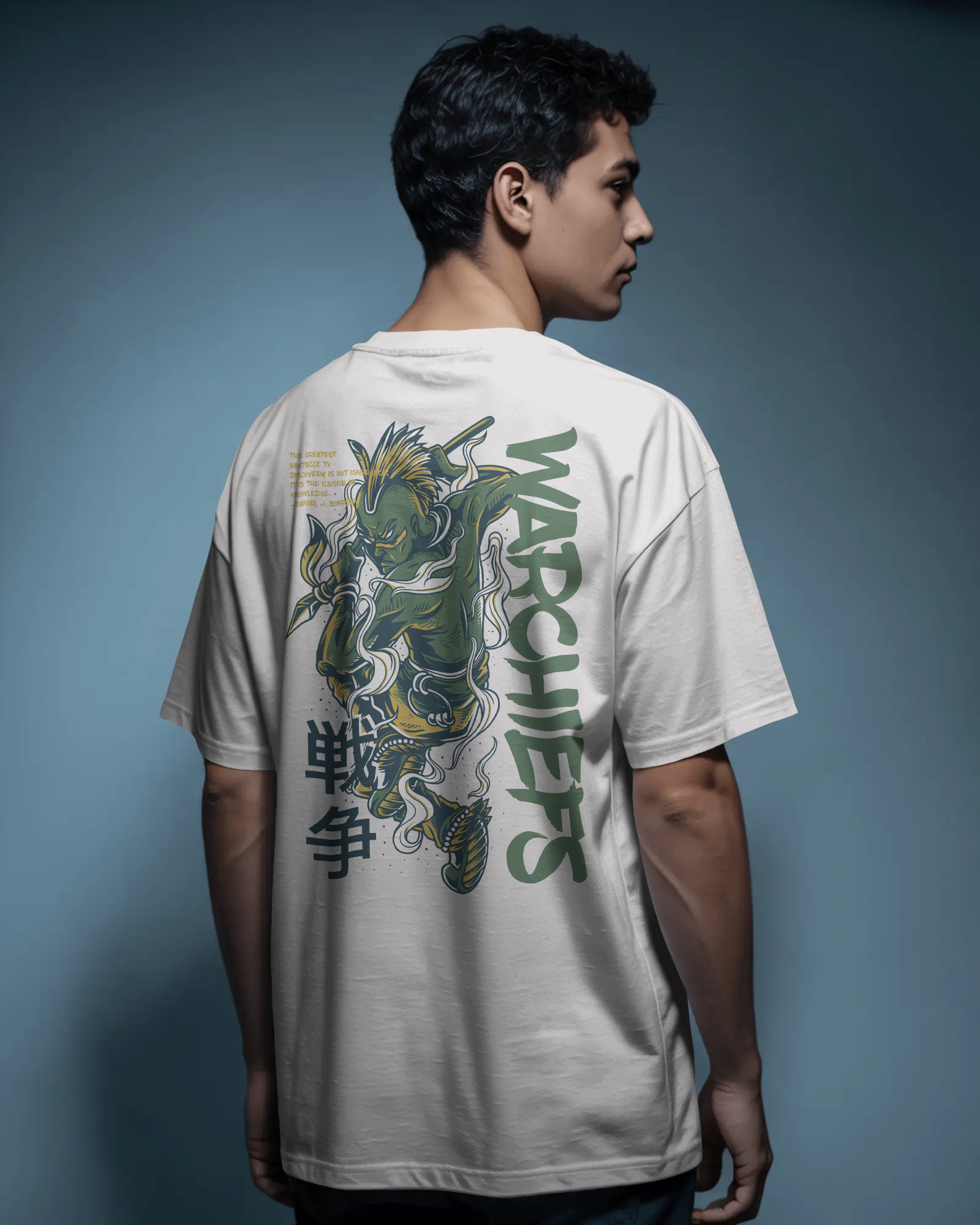 WARCHIEFS Oversize Tshirt (White)